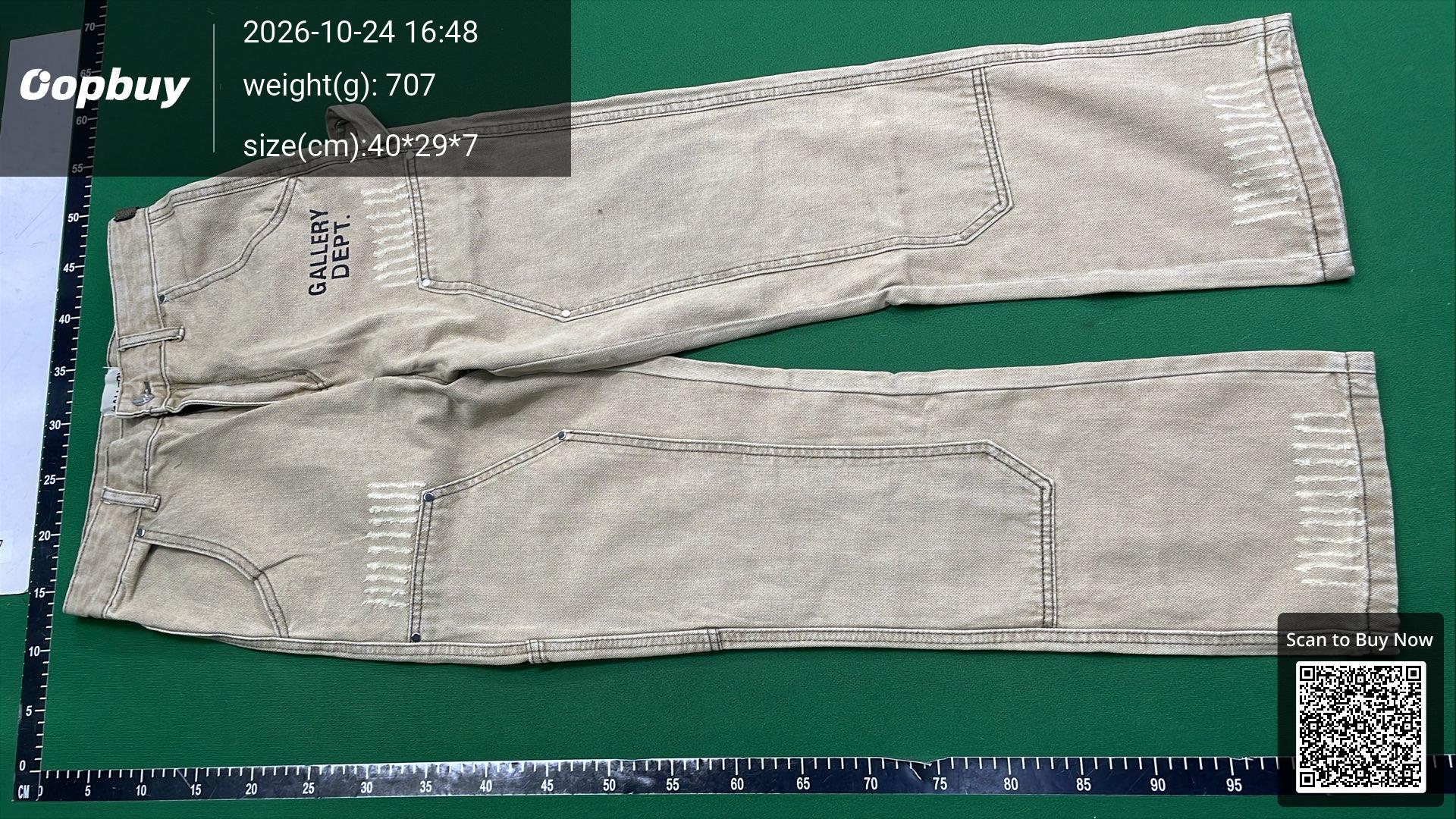 Foto QC 2 de Acne Studios 2023 Jeans Super Baggy Torn Scribble Mid Blue