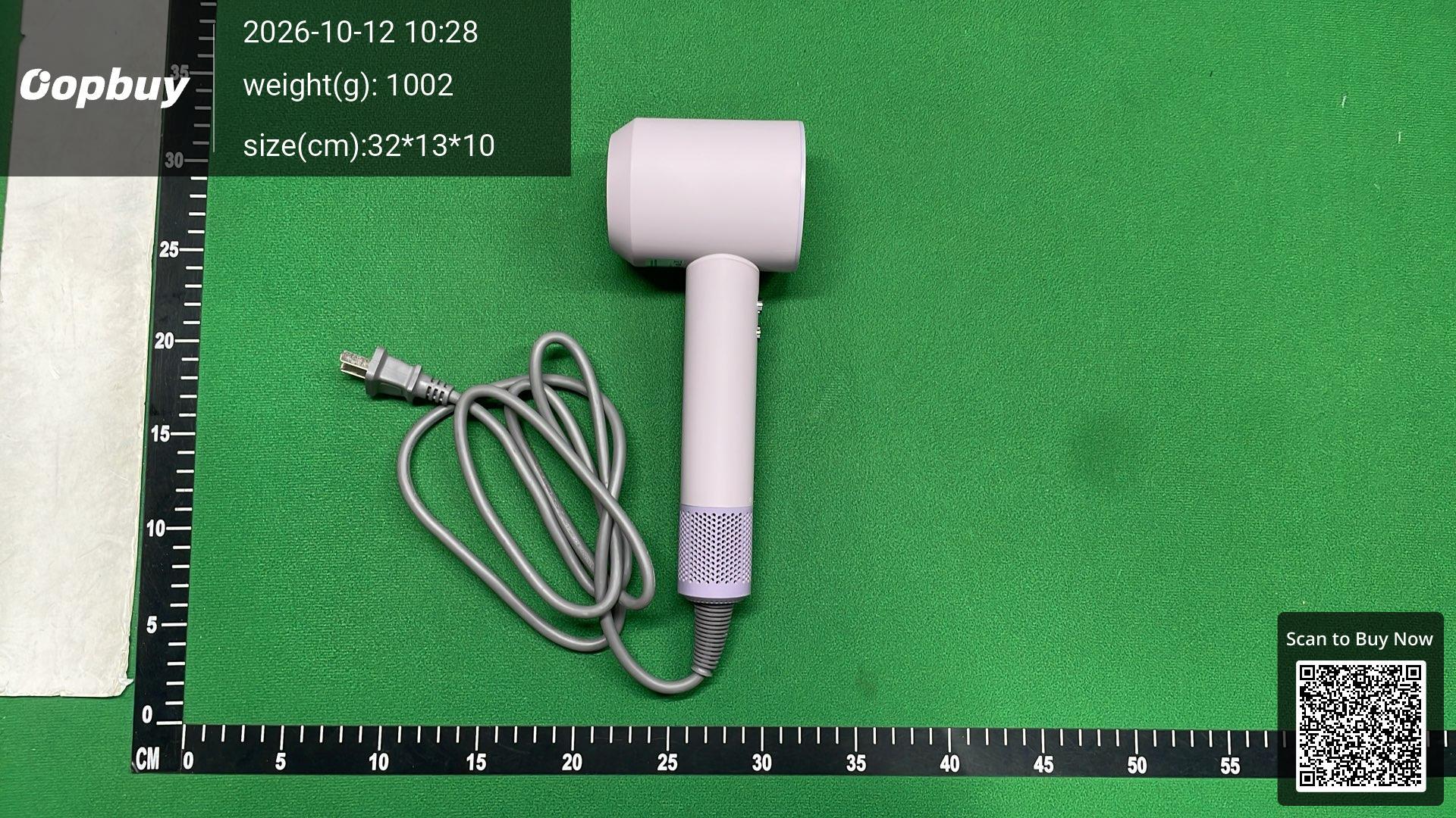 Foto QC 2 de Other Bladeless High-Speed Hair Dryer White Silver