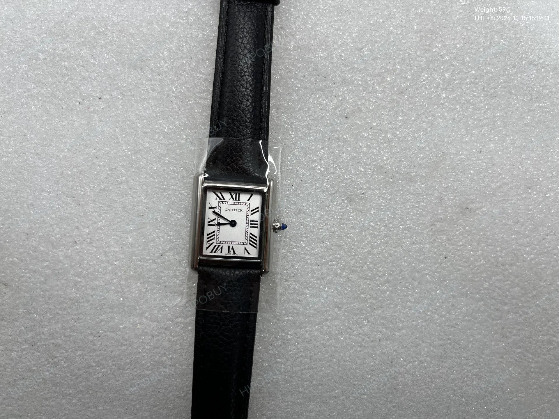 Foto QC 7 de Cartier Tank Must Diamond Bezel