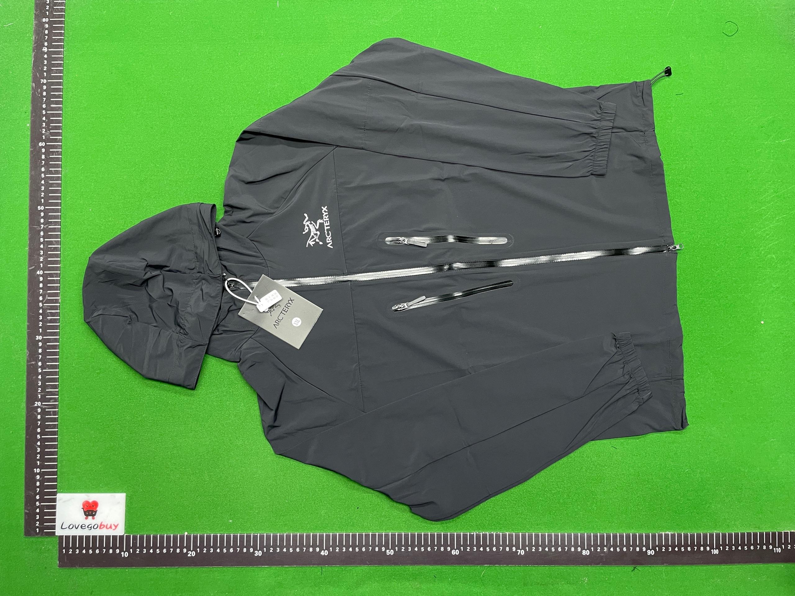Foto QC 3 de Arcteryx Windbreaker Jacket Grey
