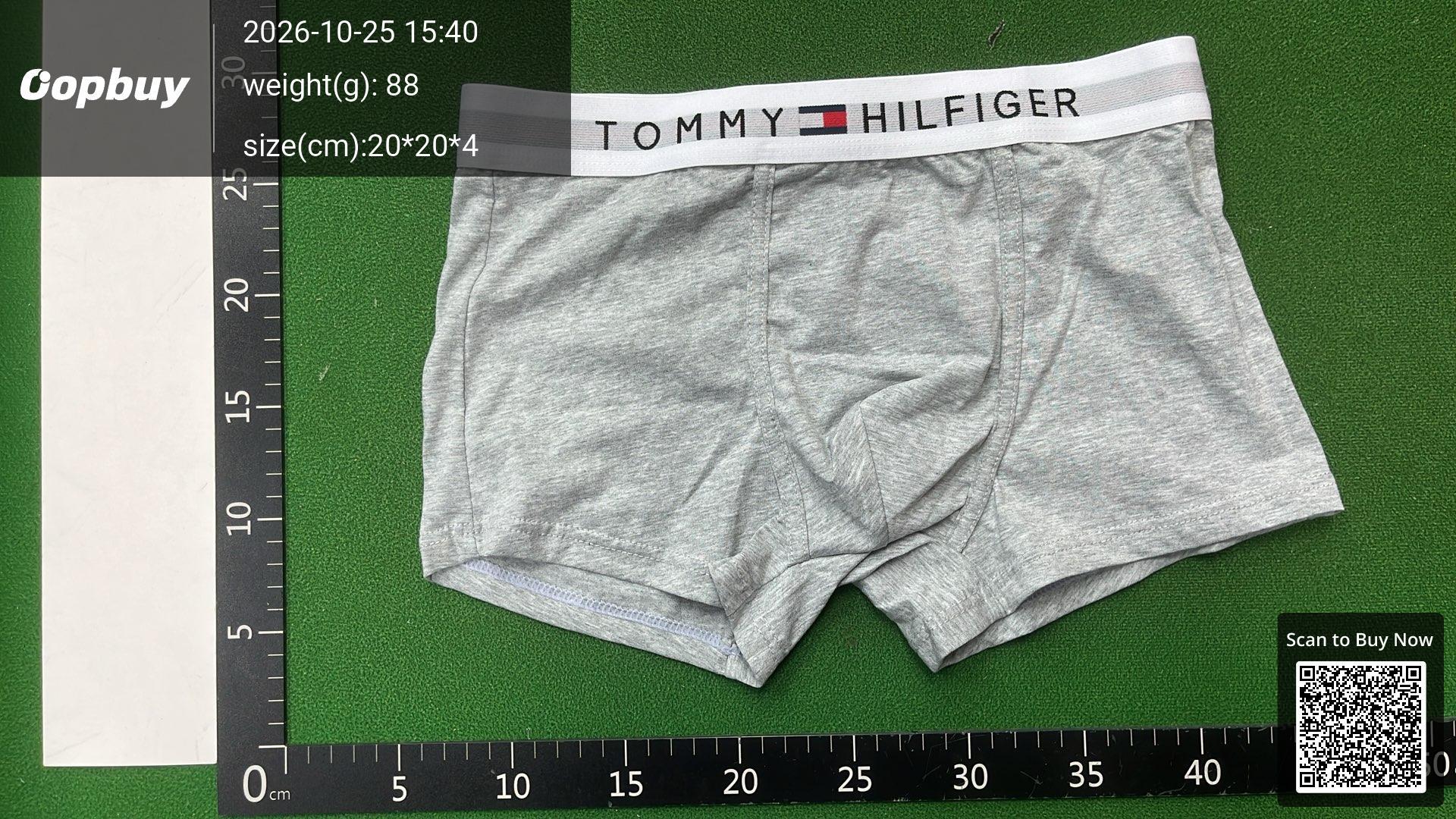 Foto QC 2 de Tommy Hilfiger Underwear Cotton Boxer Briefs Grey
