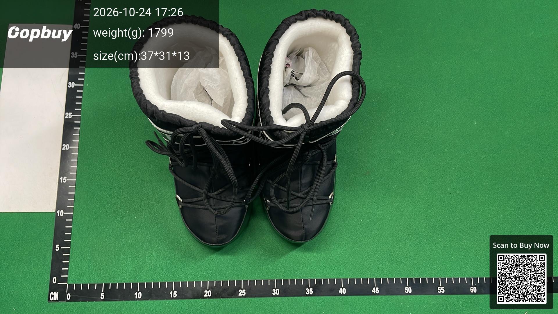 Foto QC 6 de Other Moon Boot Style Snow Boots Nylon Waterproof High Platform Olive Green