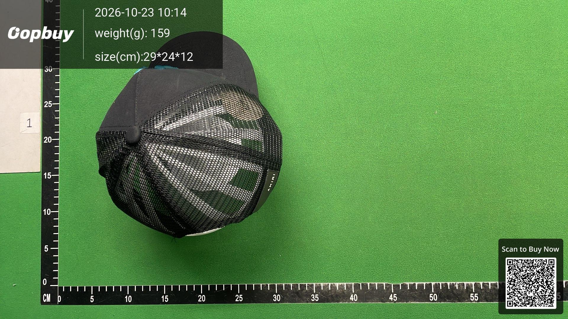 Foto QC 2 de Amiri Arts District Trucker Cap Black