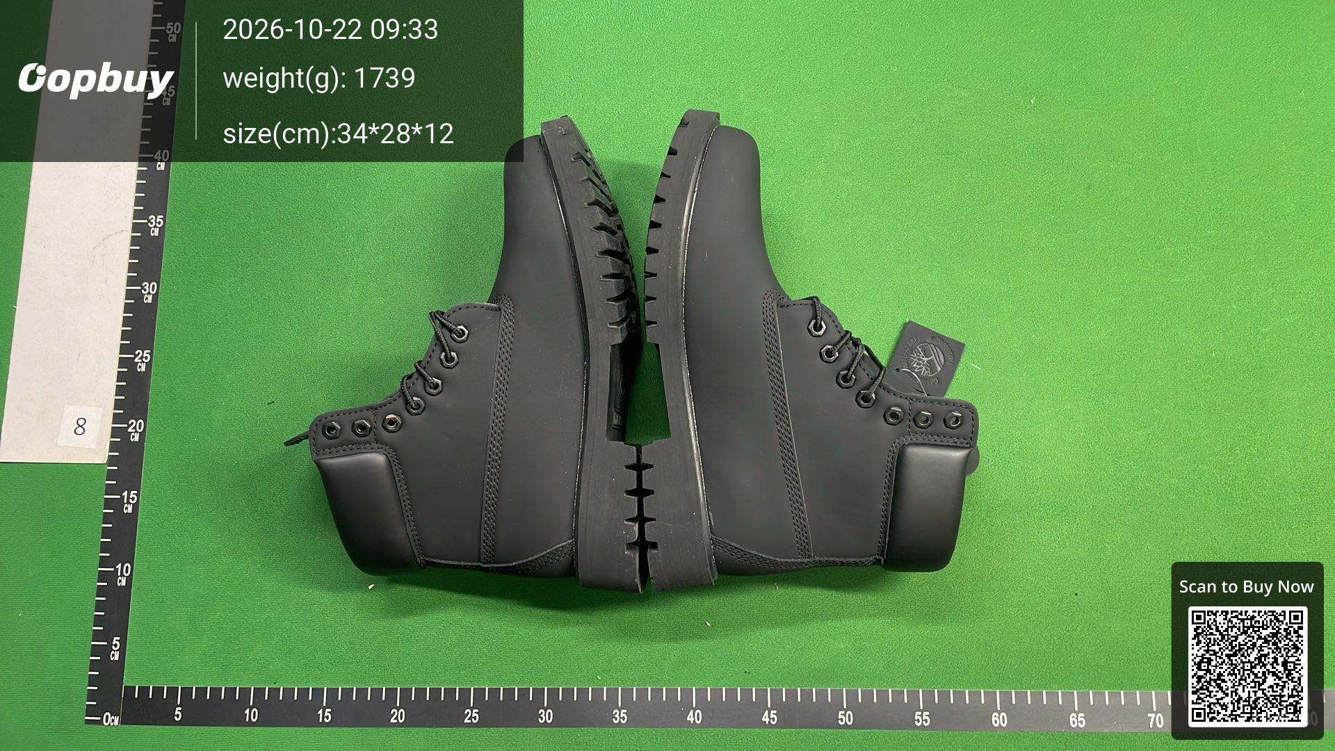 Foto QC 4 de Timberland 6-Inch Premium Boot Waterproof Nubuck Black