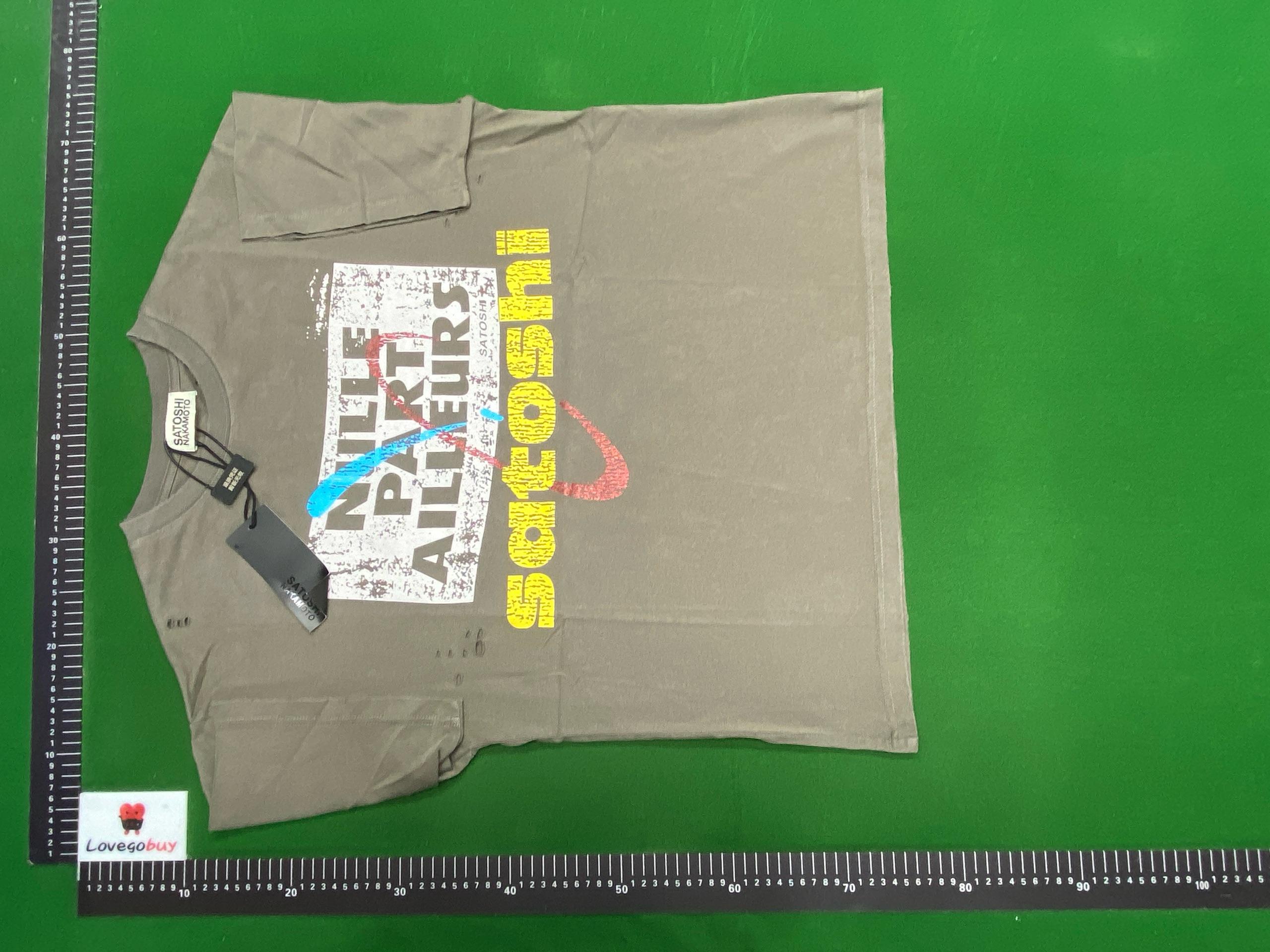 Foto QC 3 de Satoshi Nakamoto Satoshi Series Tank Distressed Paint Splatter Blue