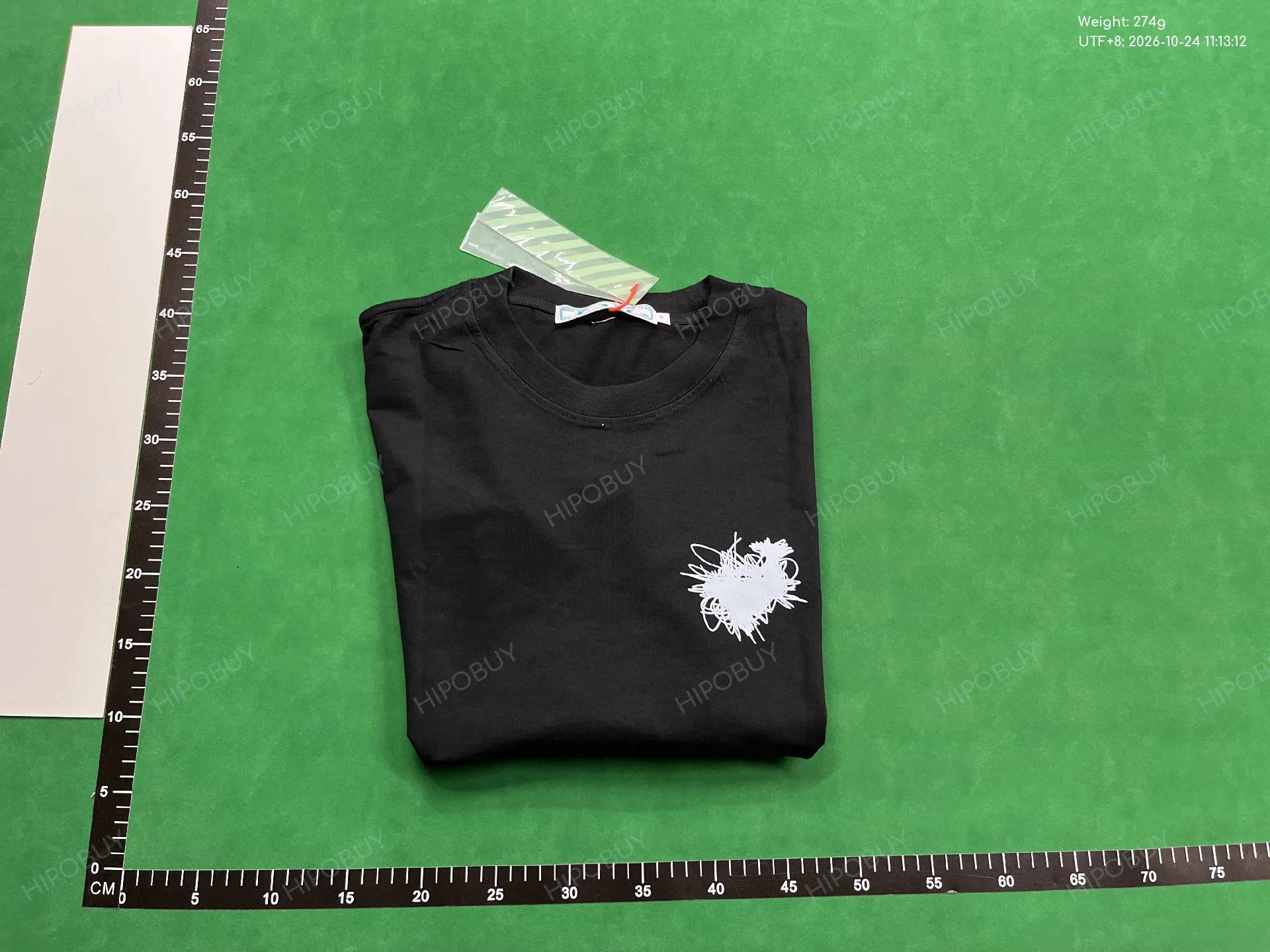 Foto QC 4 de Off-White T-shirt Spray Arrows Pink Sketch Black