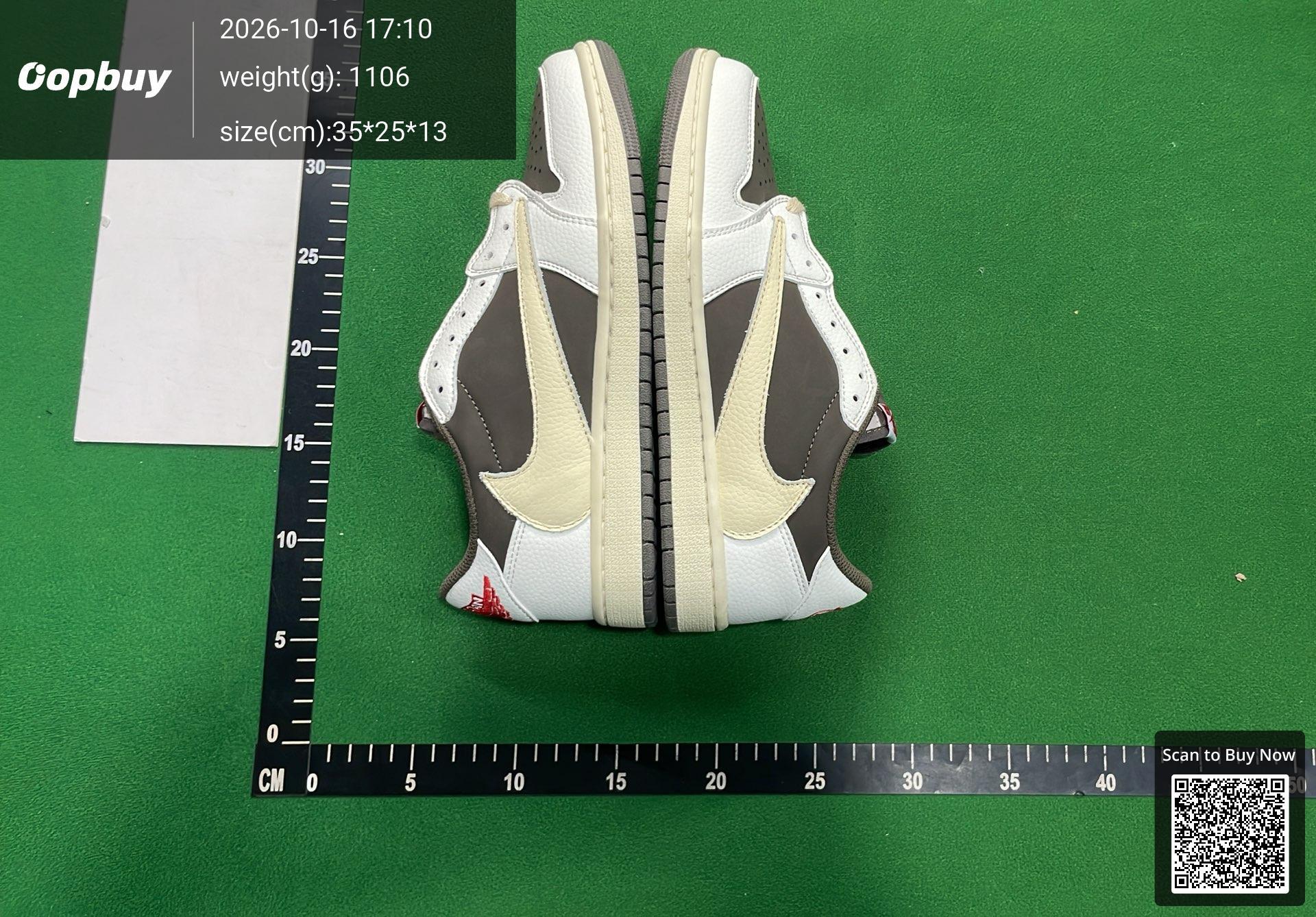 Foto QC 5 de Jordan 1 Retro Low OG SP Travis Scott Black Phantom DM7866-001