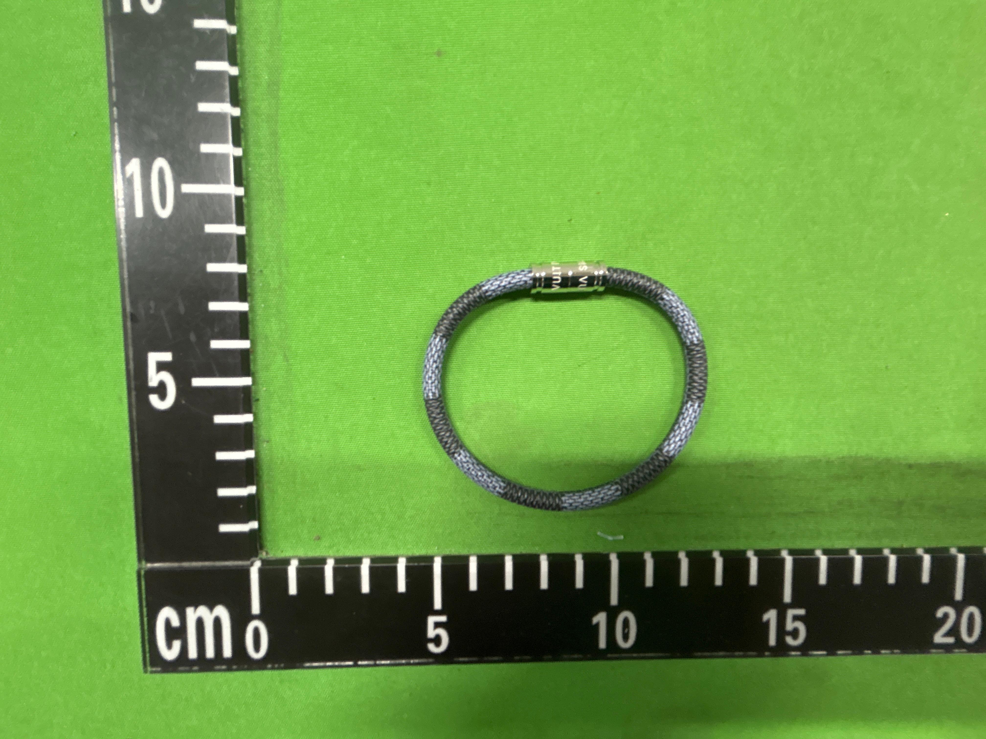 Foto QC 5 de Louis Vuitton Keep It Bracelet Canvas Damier Cobalt