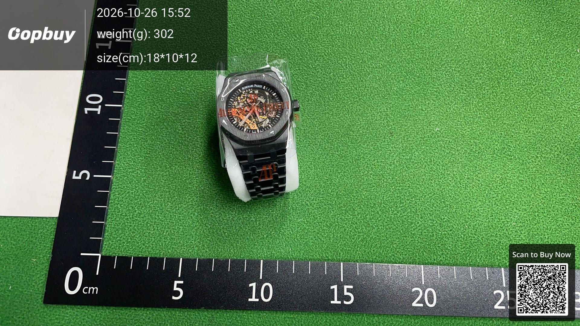 Foto QC 7 de Audemars Piguet Royal Oak Double Balance Wheel Openworked 15407ST.OO.1220ST.01