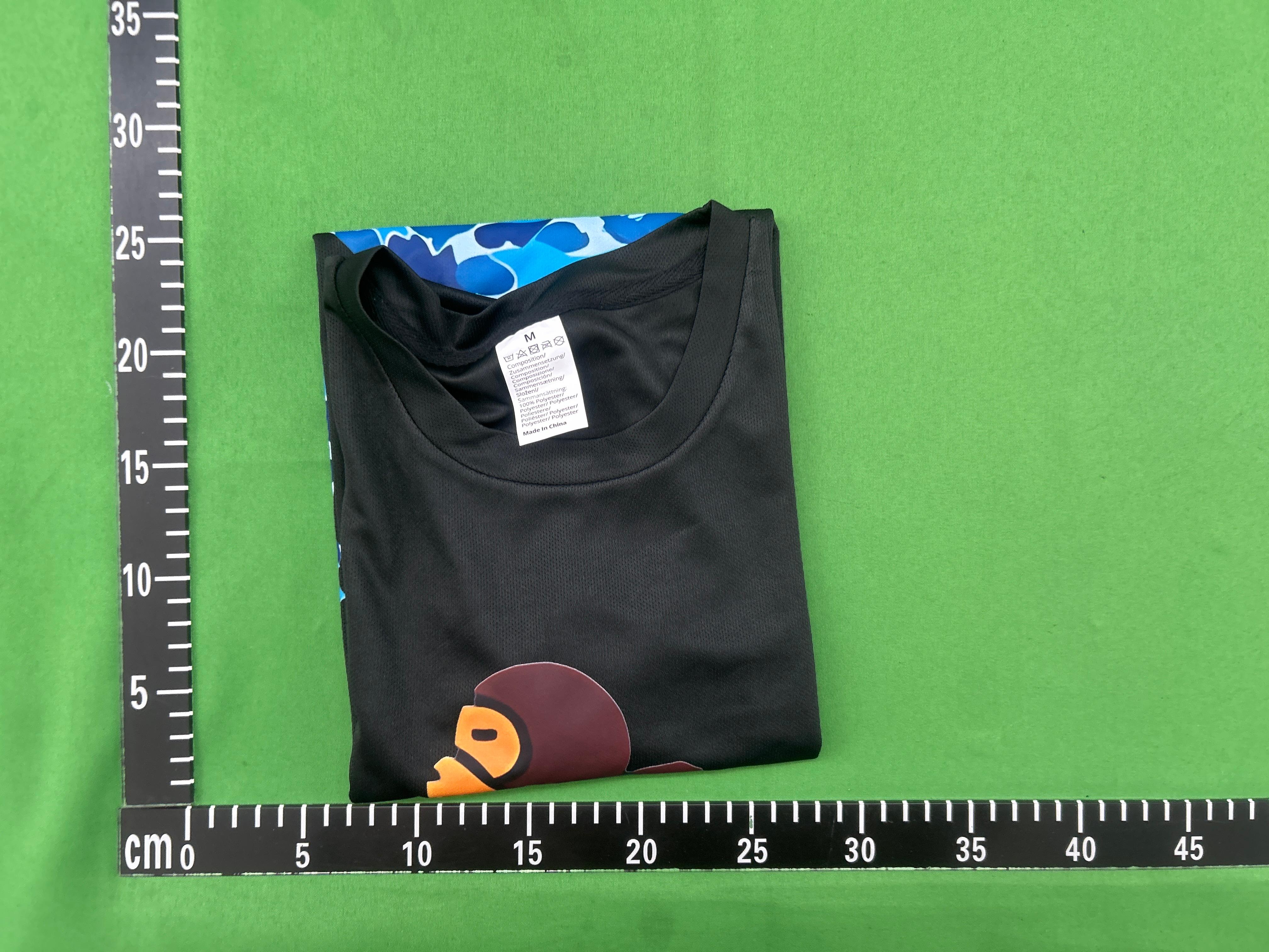 Foto QC 1 de BAPE Baby Milo Pink Camo Ape Head T-shirt Black
