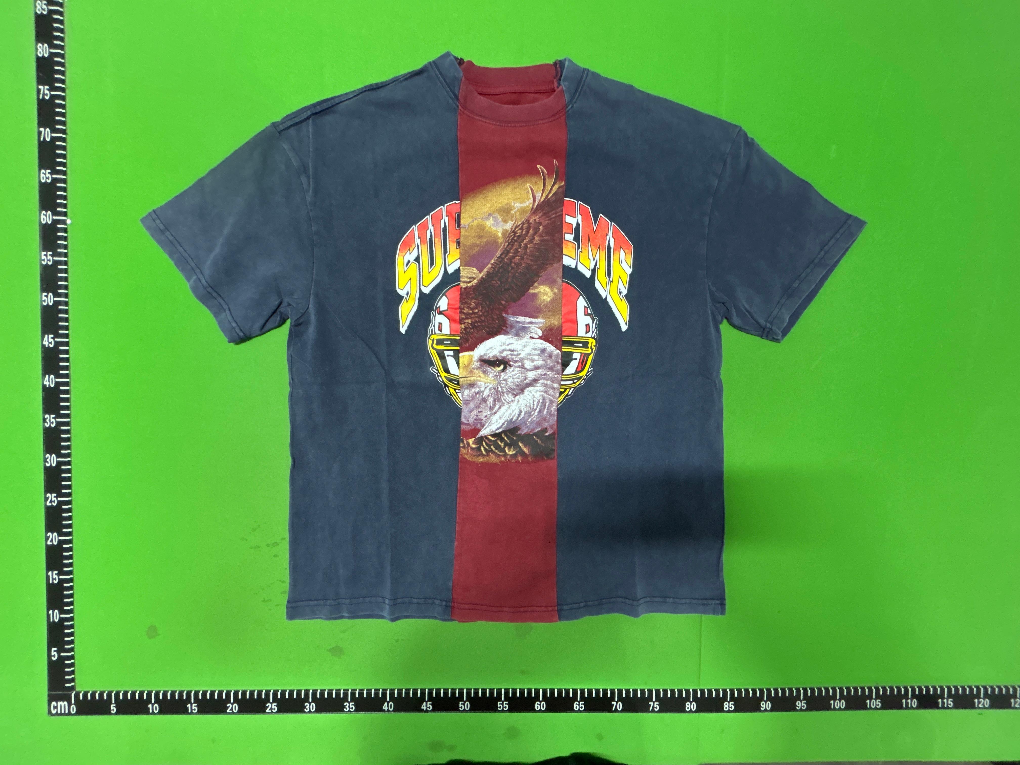 Foto QC 7 de Supreme T-shirt Letter Print Black