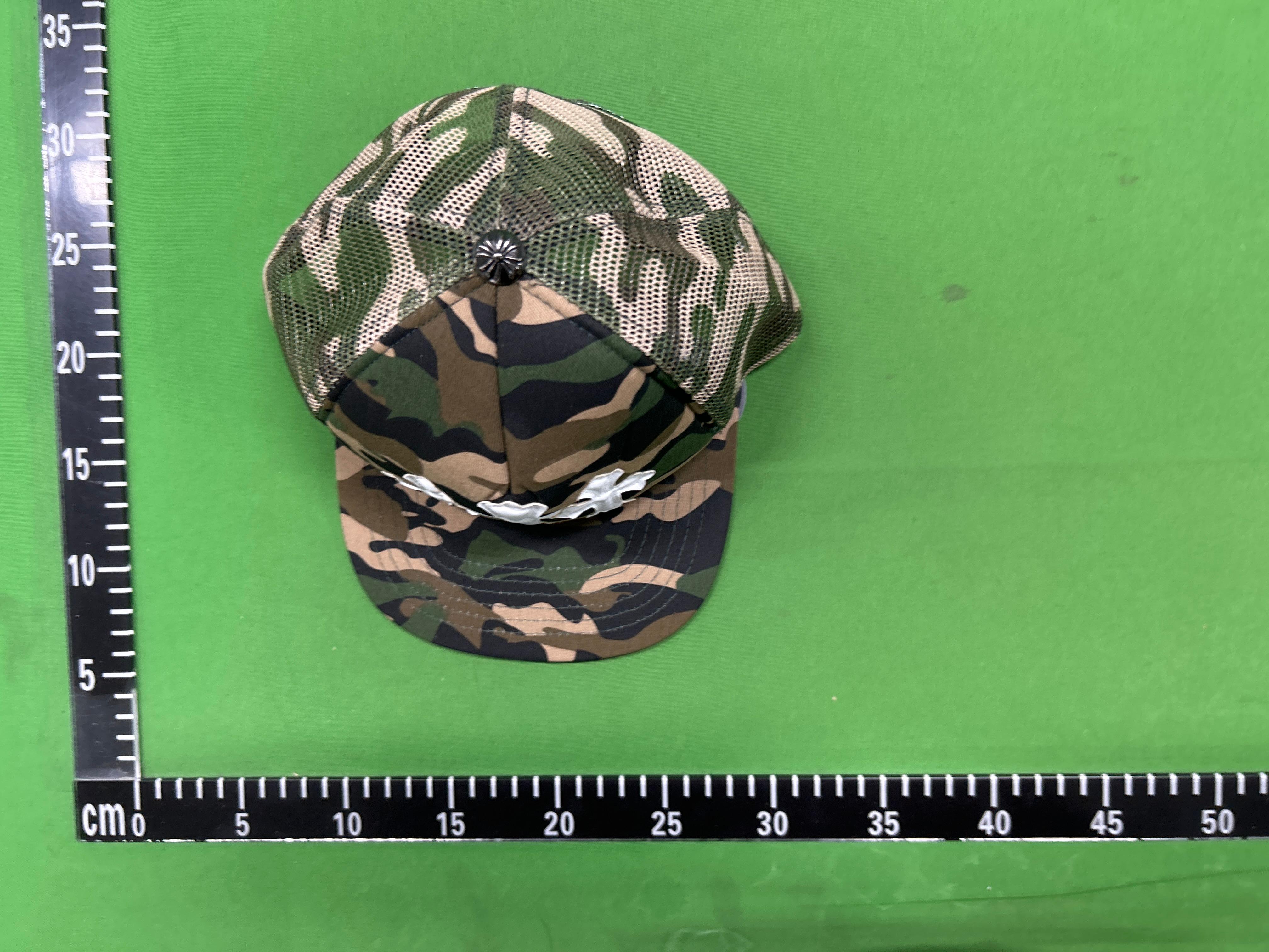 Foto QC 2 de Chrome Hearts Fuck Hollywood Trucker Hat Black/White