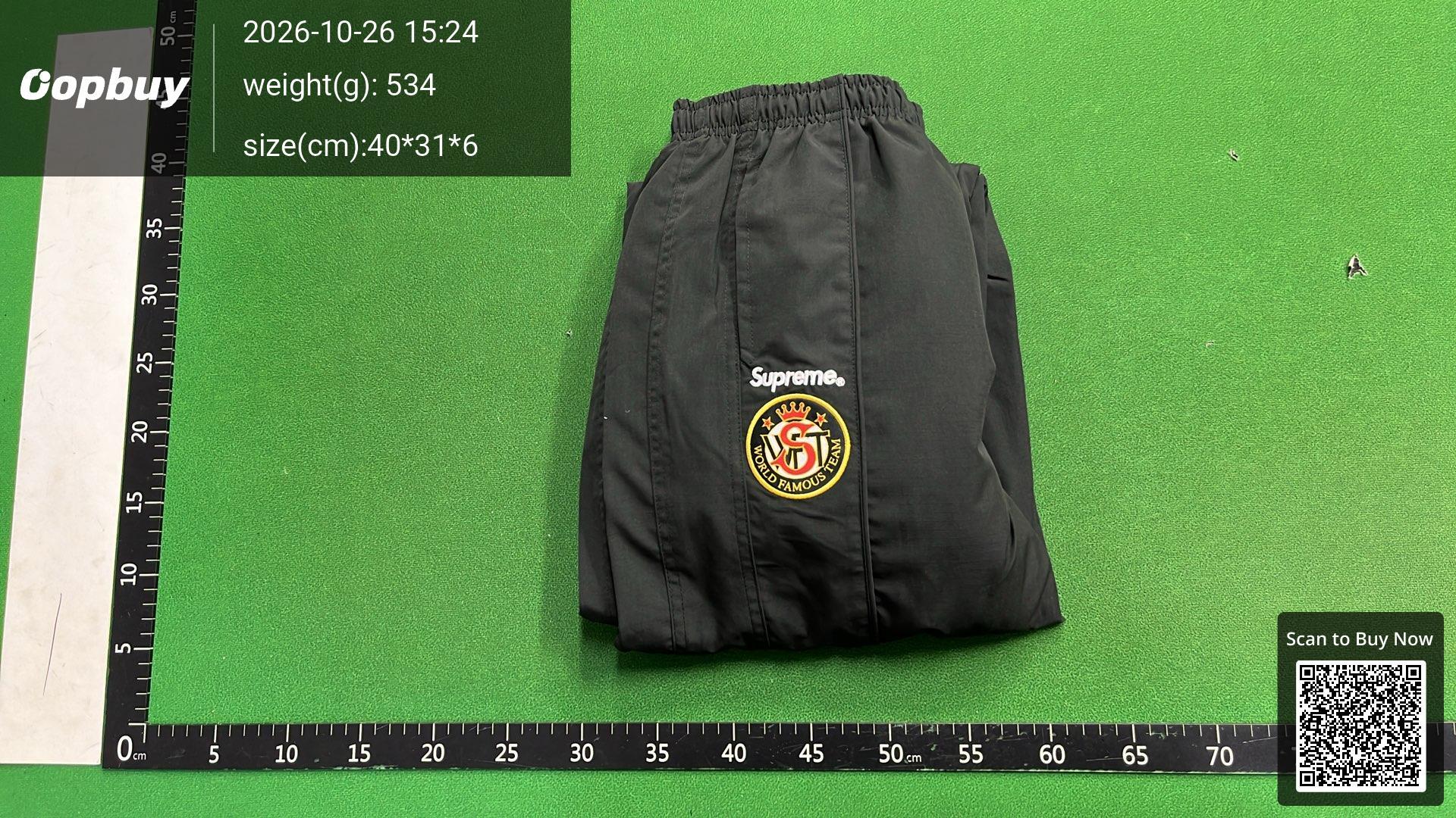 Foto QC 4 de Supreme Sweatpants Cargo Grey