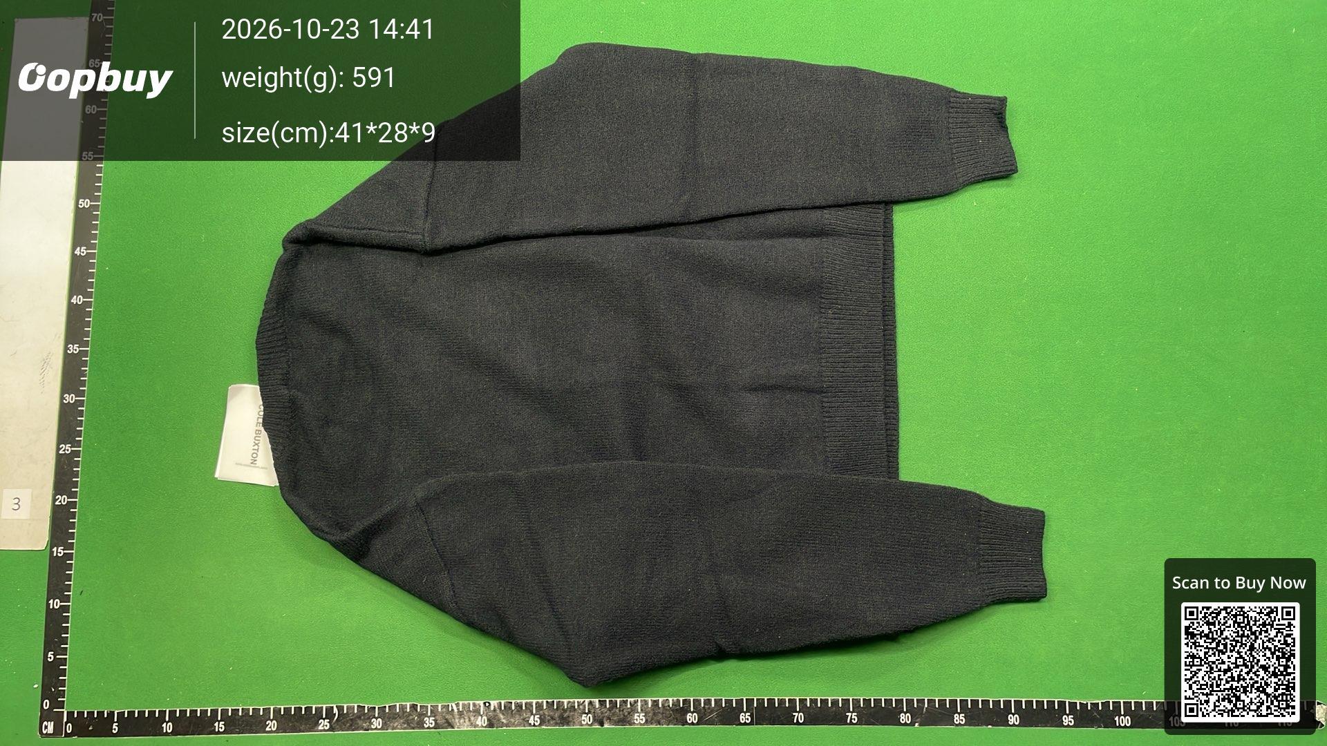 Foto QC 3 de Cole Buxton Sweater Jacquard CB Logo Grey