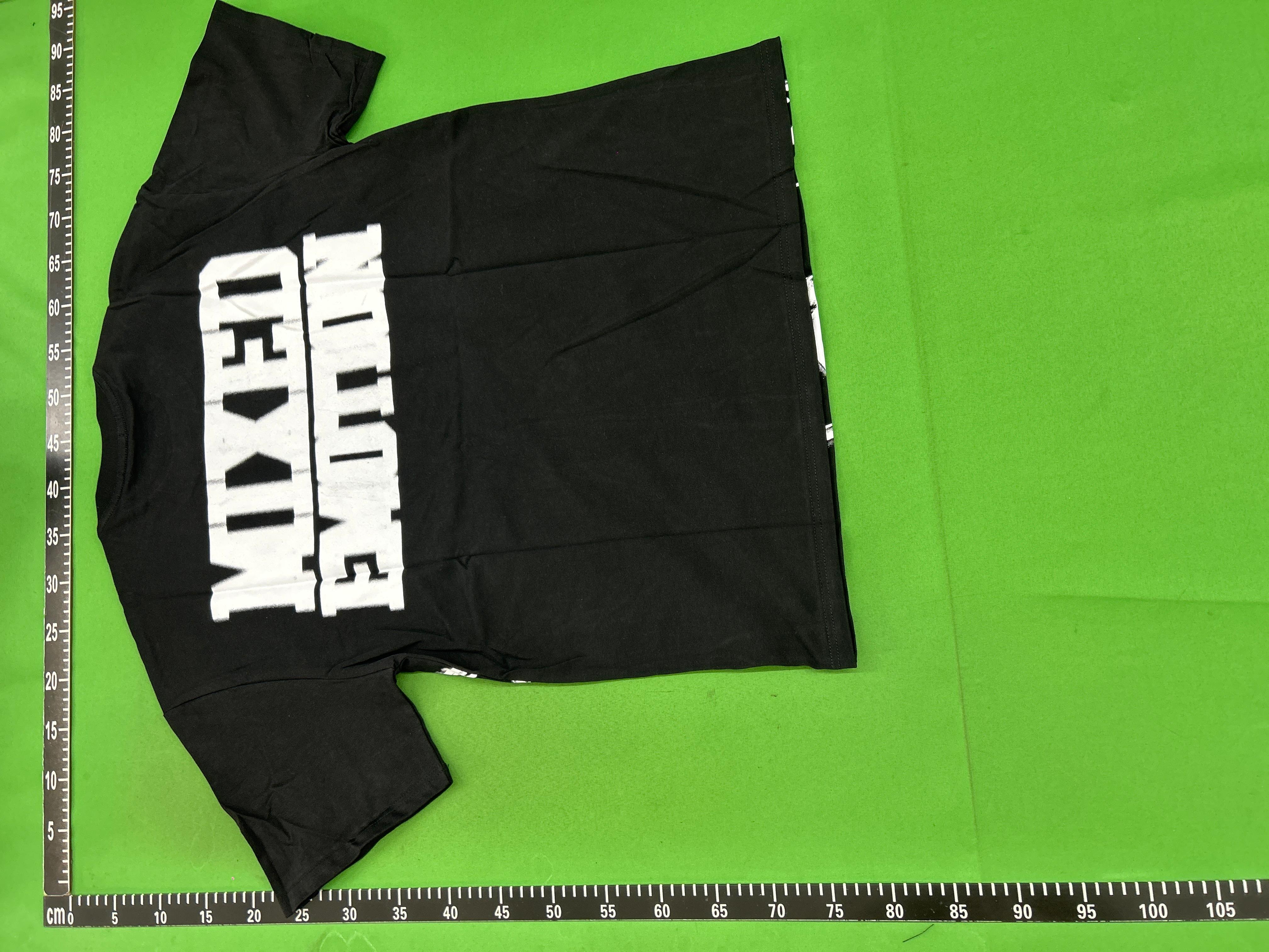 Foto QC 7 de MIXED EMOTION T-shirt Emotions Never Die Rhinestone Letter Print White