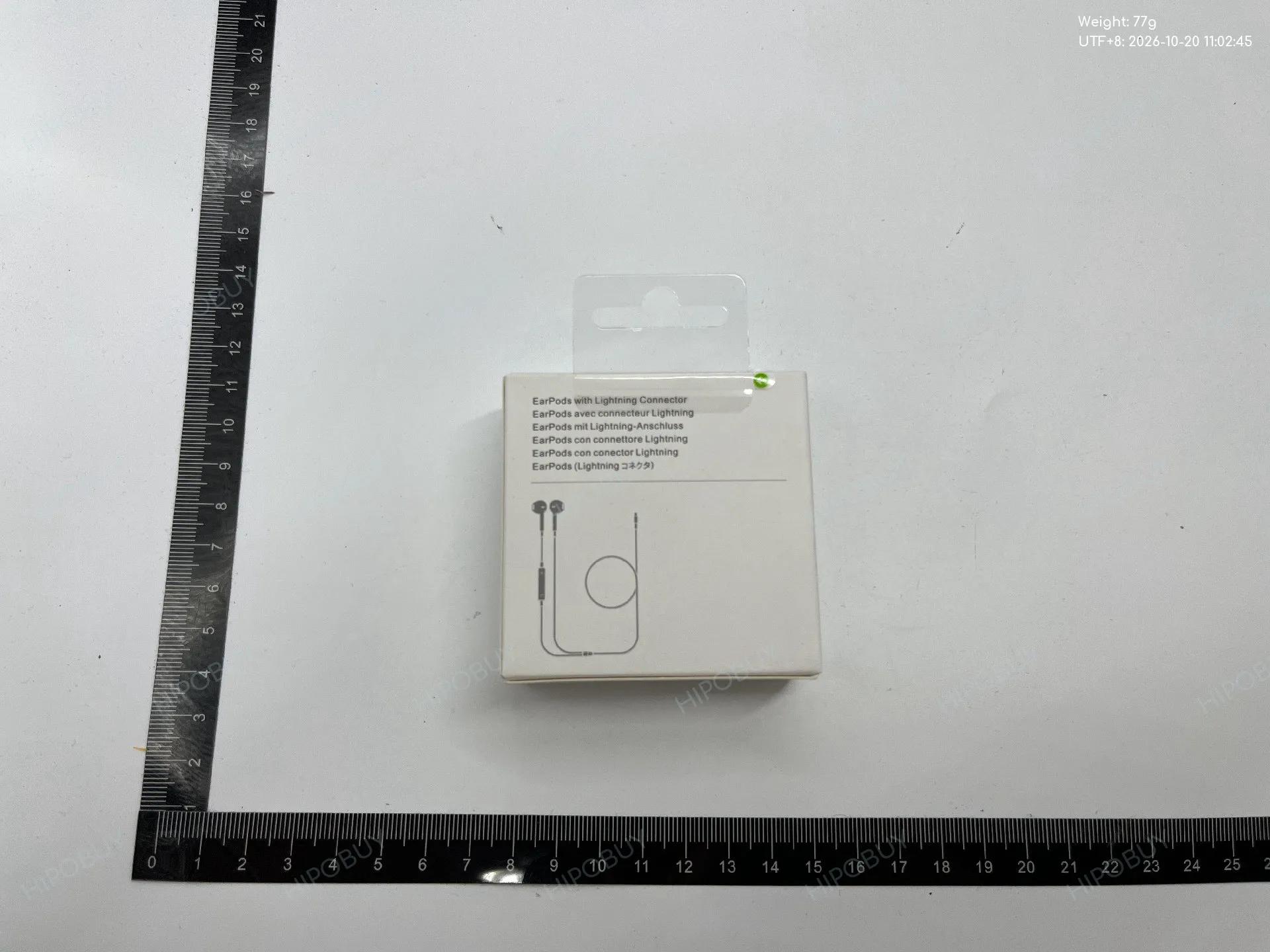 Foto QC 2 de Apple EarPods with Lightning Connector White