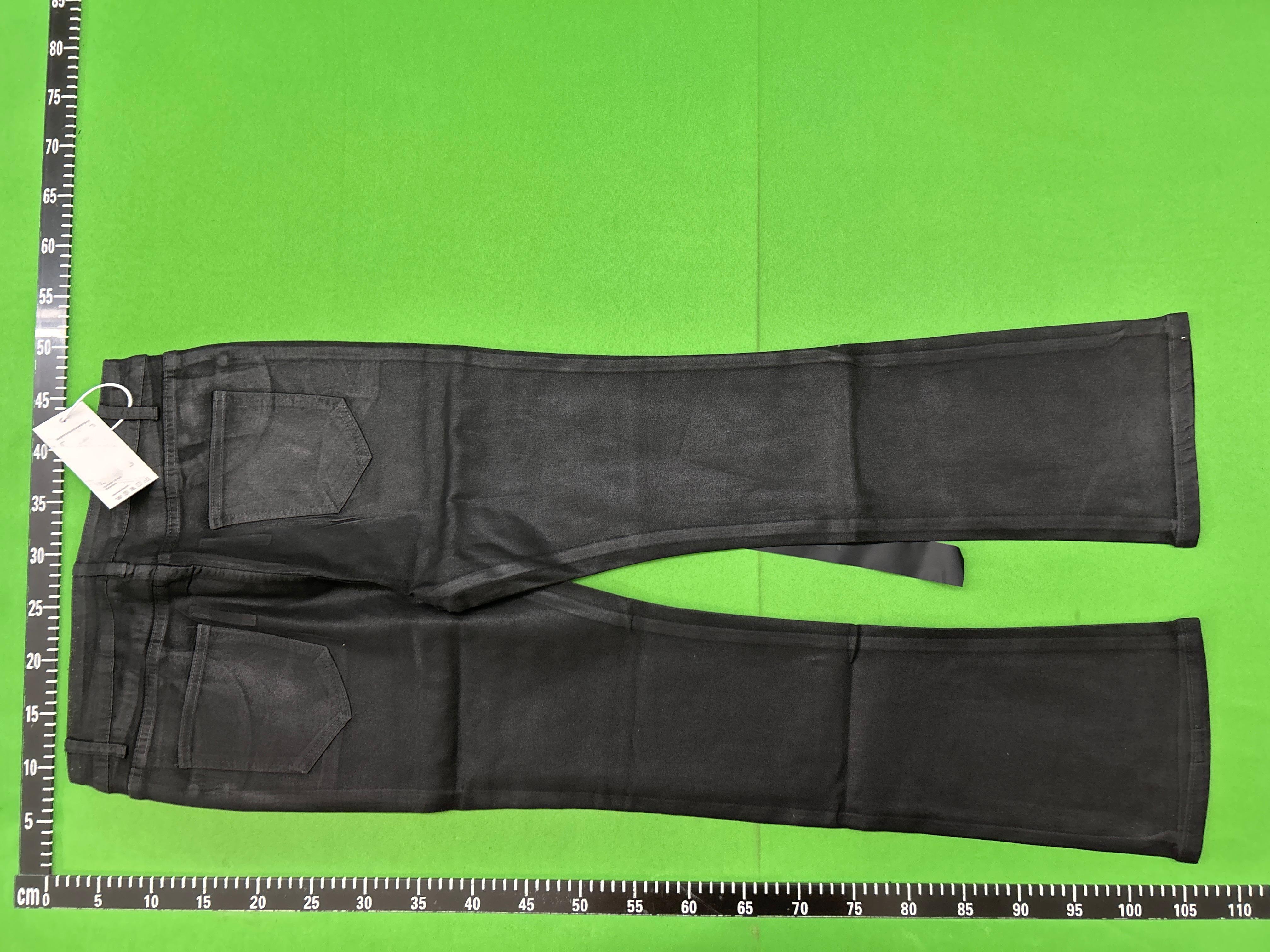 Foto QC 3 de Rick Owens DRKSHDW Jeans Waxed Coated Flared Black