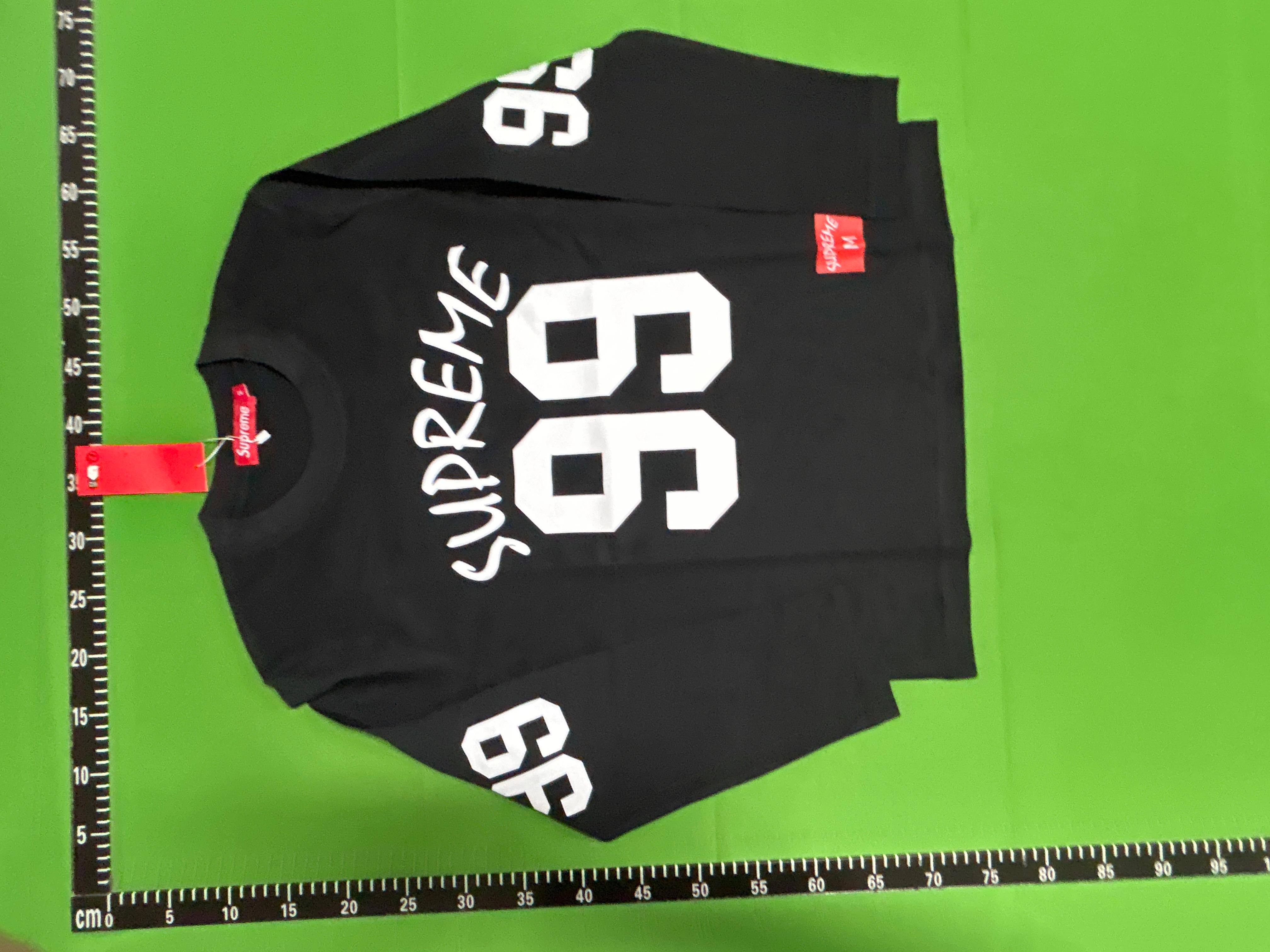 Foto QC 7 de Supreme Big Logo Sweater Hooded Navy