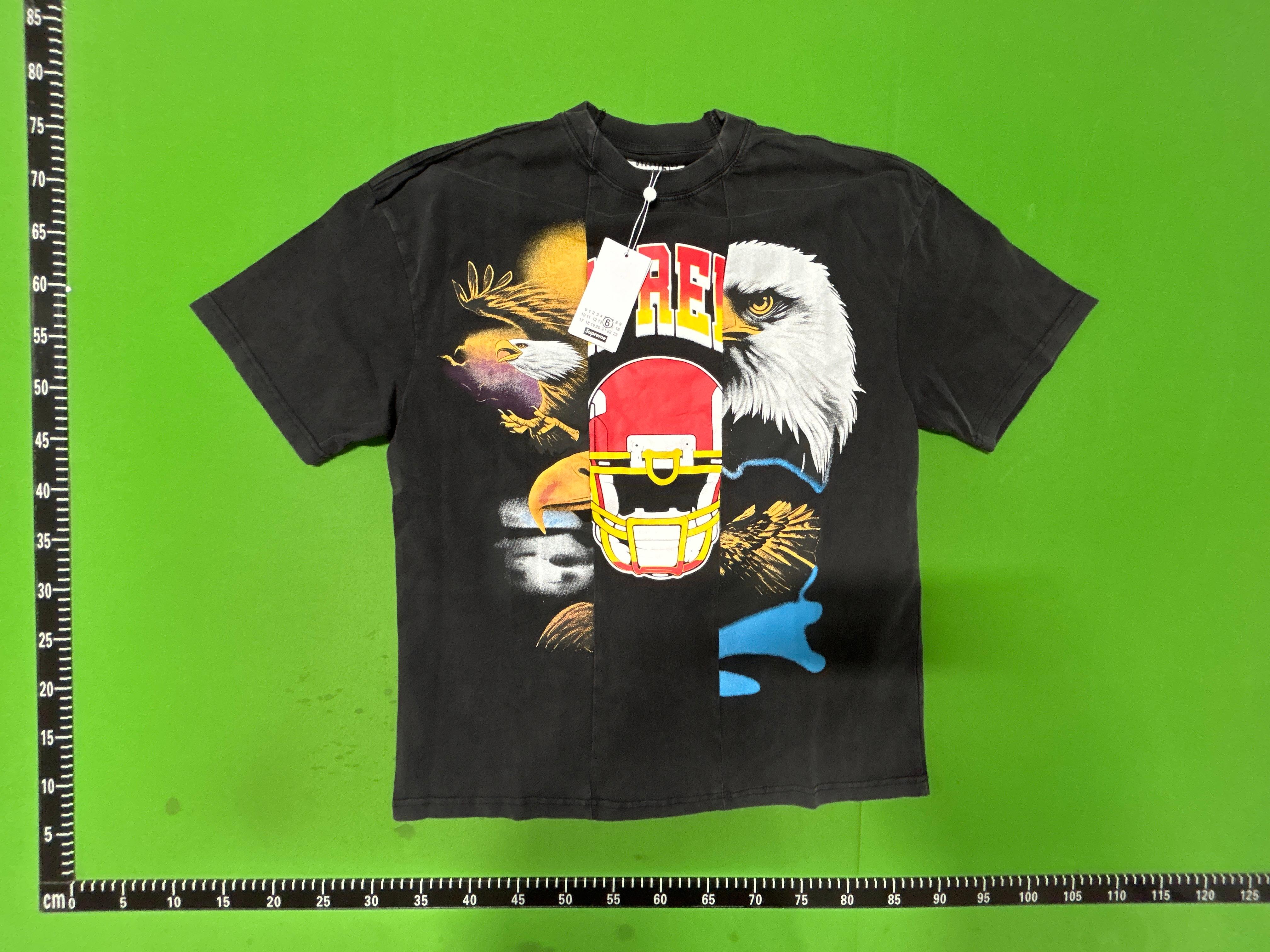Foto QC 3 de Supreme T-shirt Letter Print Black