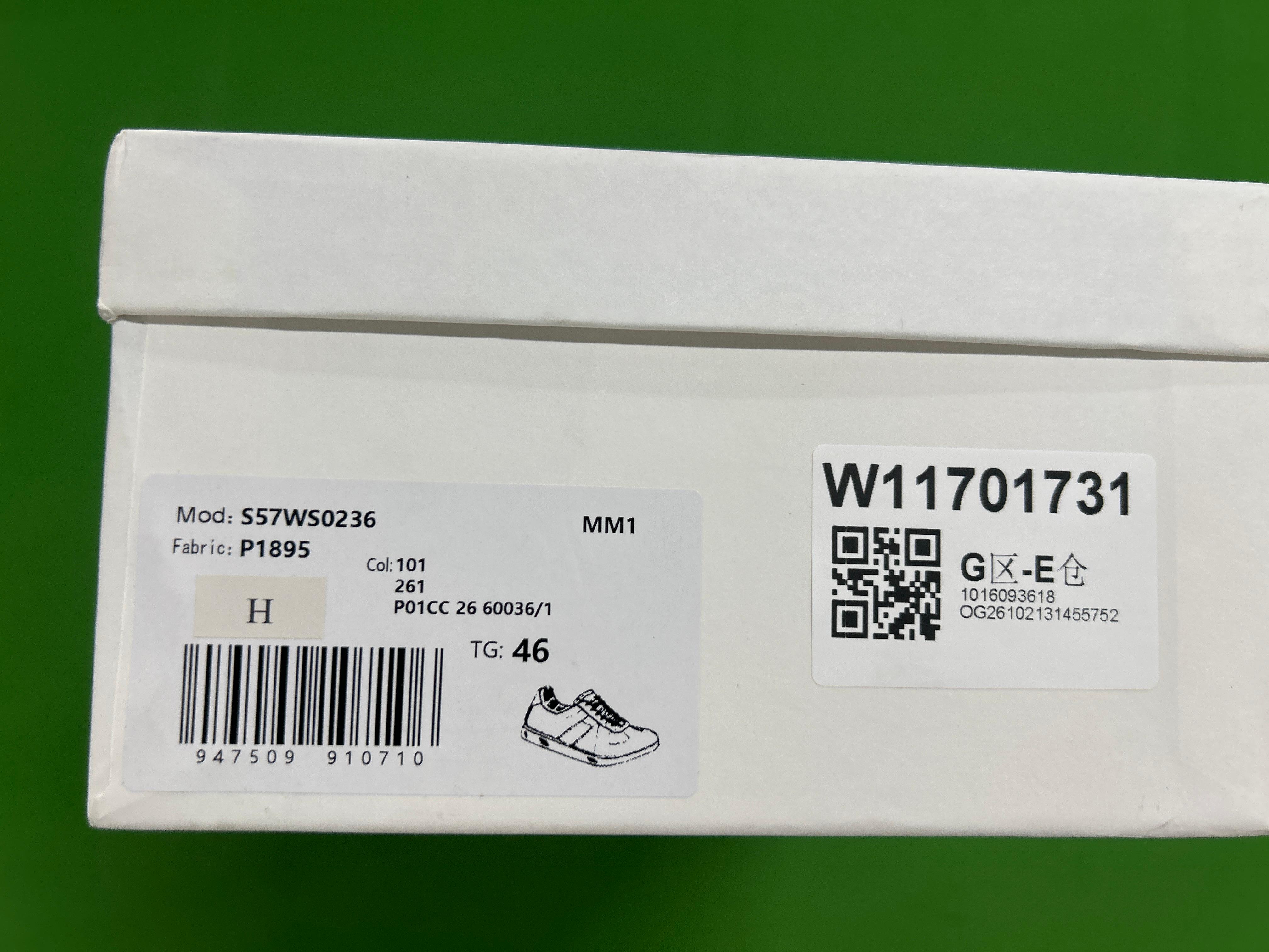 Foto QC 1 de MM6 Replica German Army Trainer Leather Suede Low Top