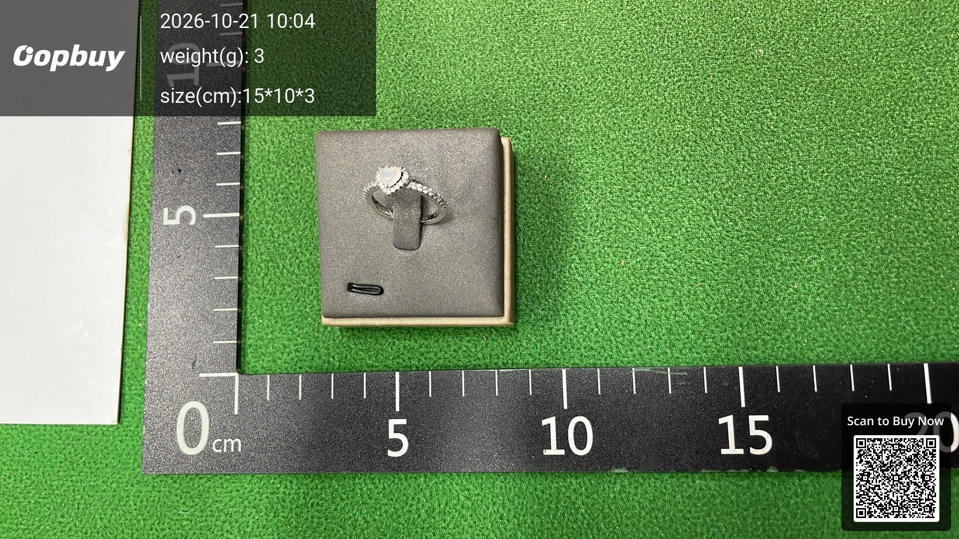 Foto QC 4 de Other Ring Silver Heart Stone Silver