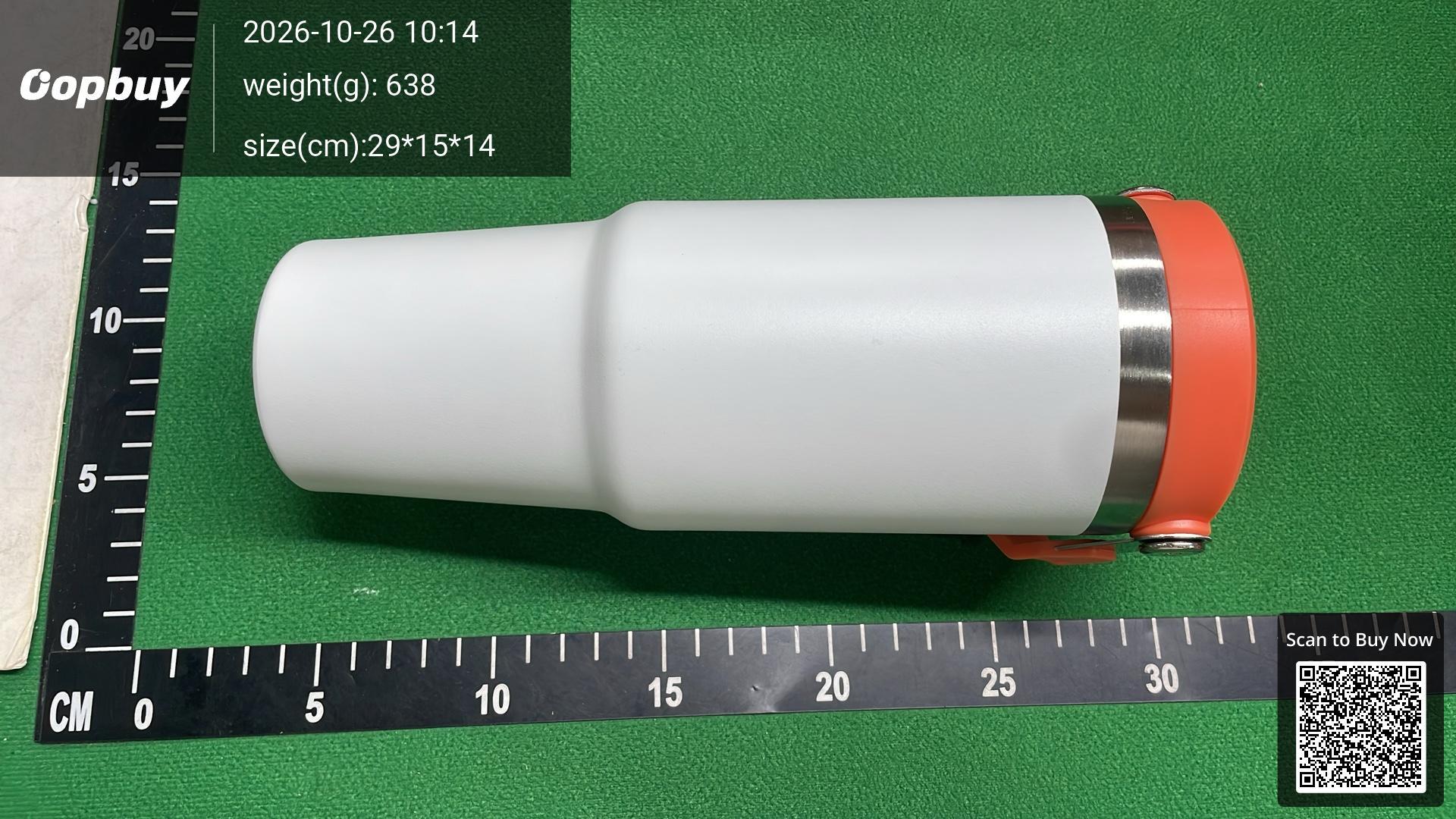 Foto QC 4 de Stanley The IceFlow Flip Straw Tumbler 30oz Blaze Orange