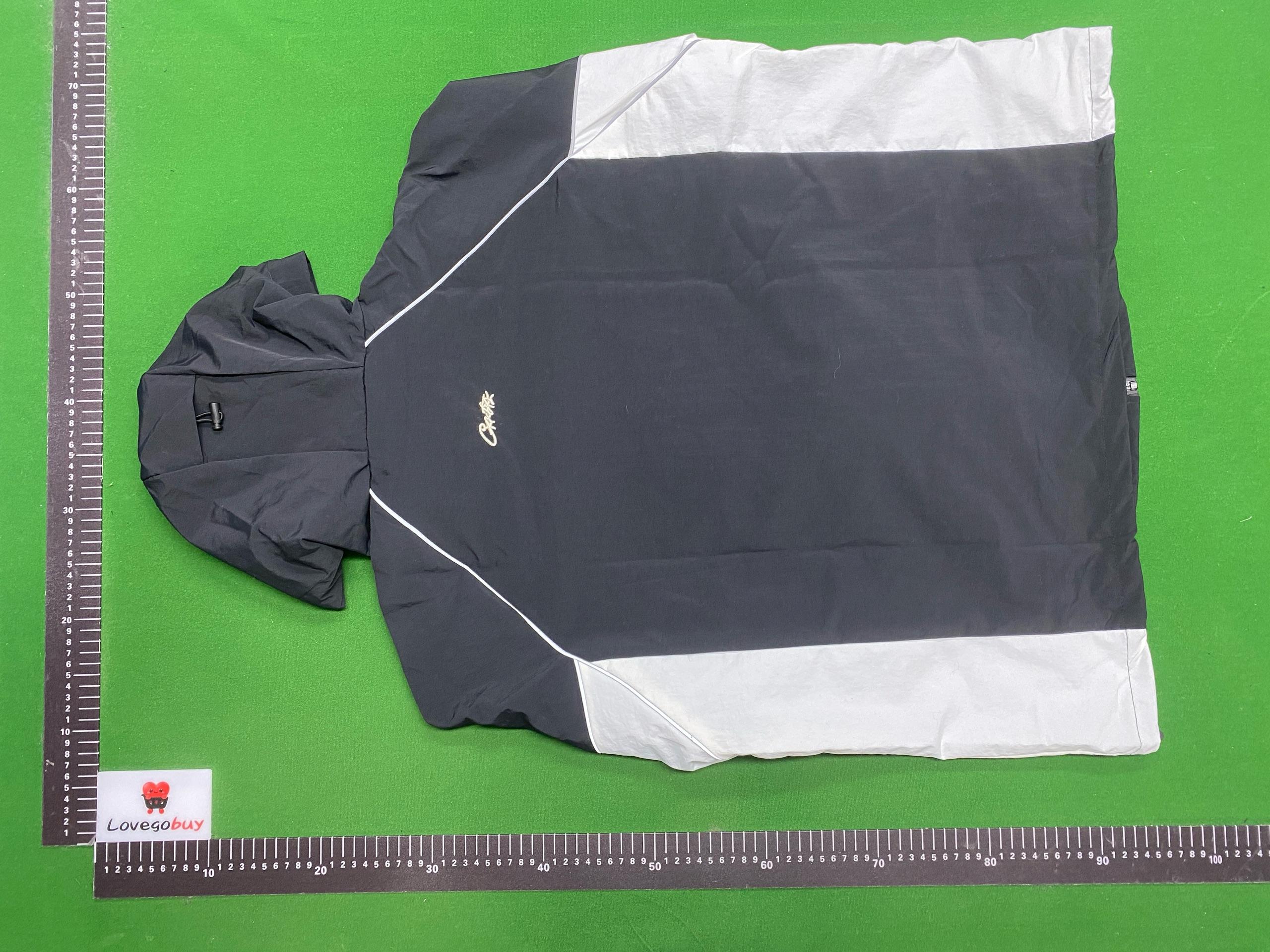 Foto QC 5 de Corteiz Alcatraz Pants Patchwork Windbreaker Grey White