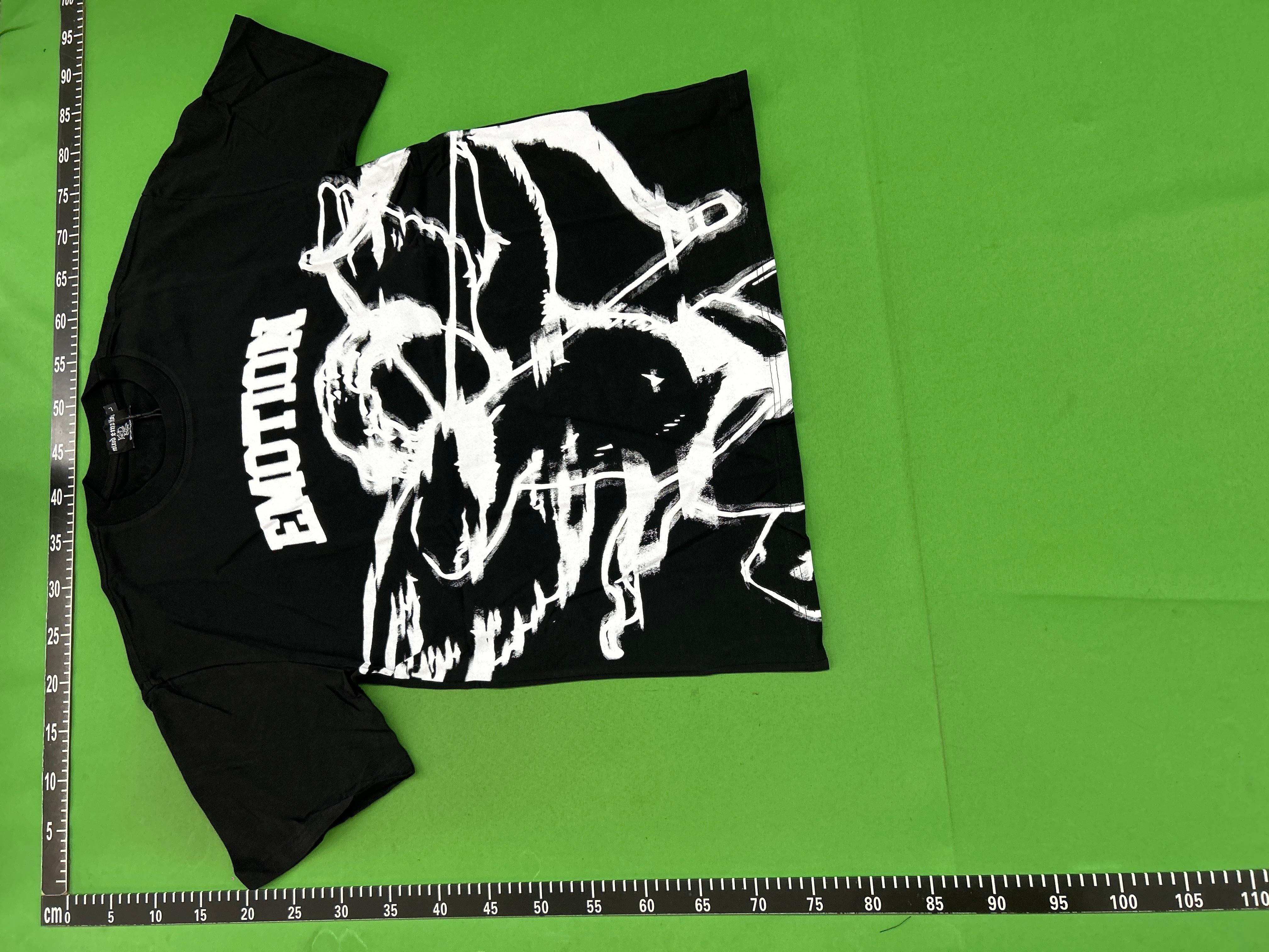Foto QC 6 de MIXED EMOTION T-shirt Emotions Never Die Rhinestone Letter Print White