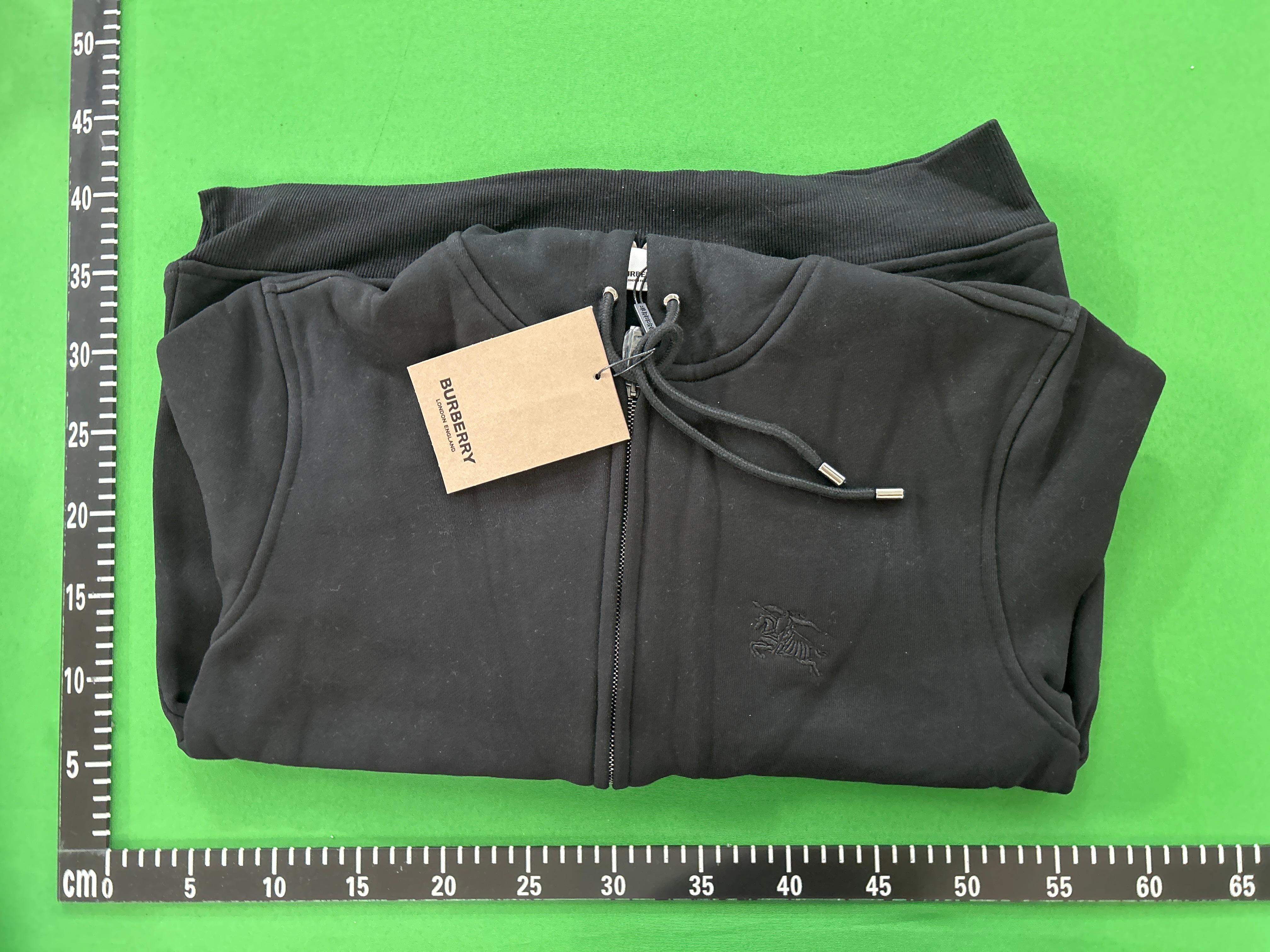 Foto QC 5 de Burberry T-shirt Vintage Check Trim Black