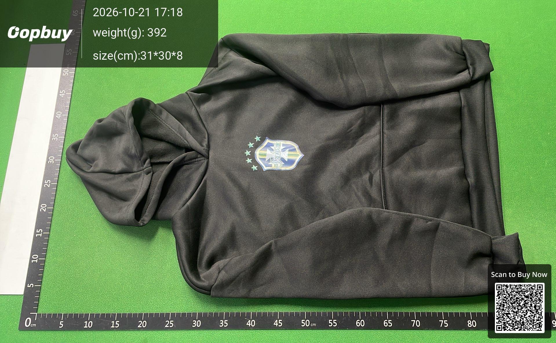 Foto QC 2 de Nike Brazil Club Fleece Set 2-Piece Grey