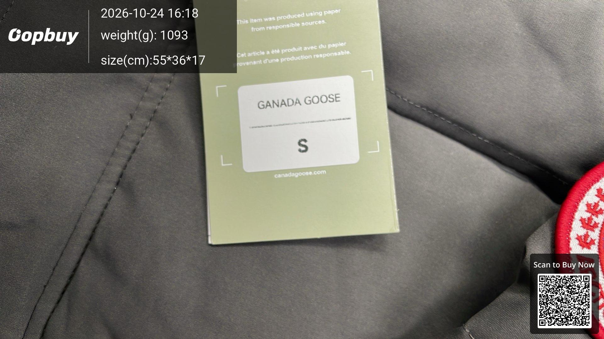 Foto QC 1 de Canada Goose Down Jacket Black
