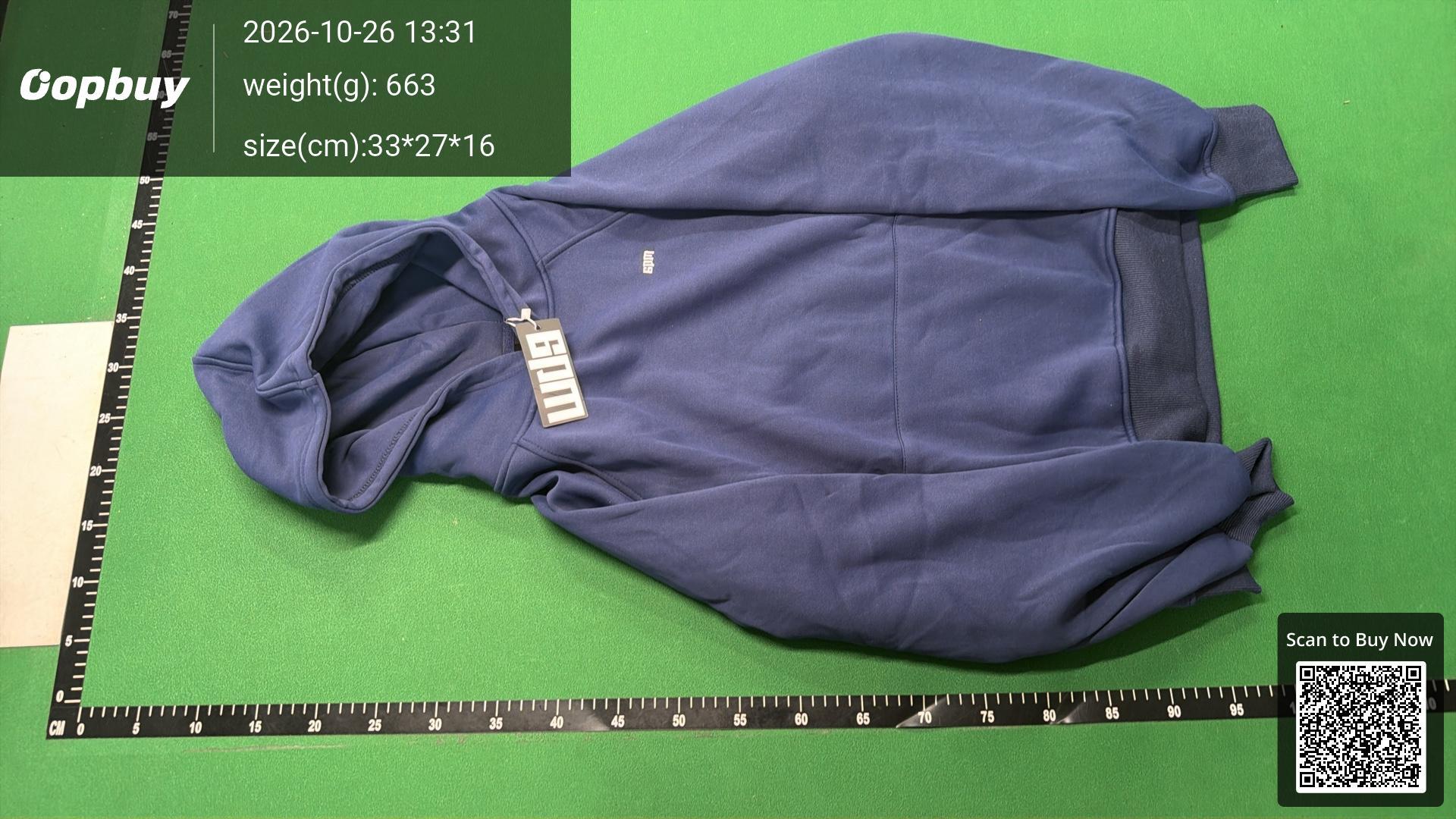Foto QC 2 de 6PM True Religion Hoodie Logo Embroidery Black