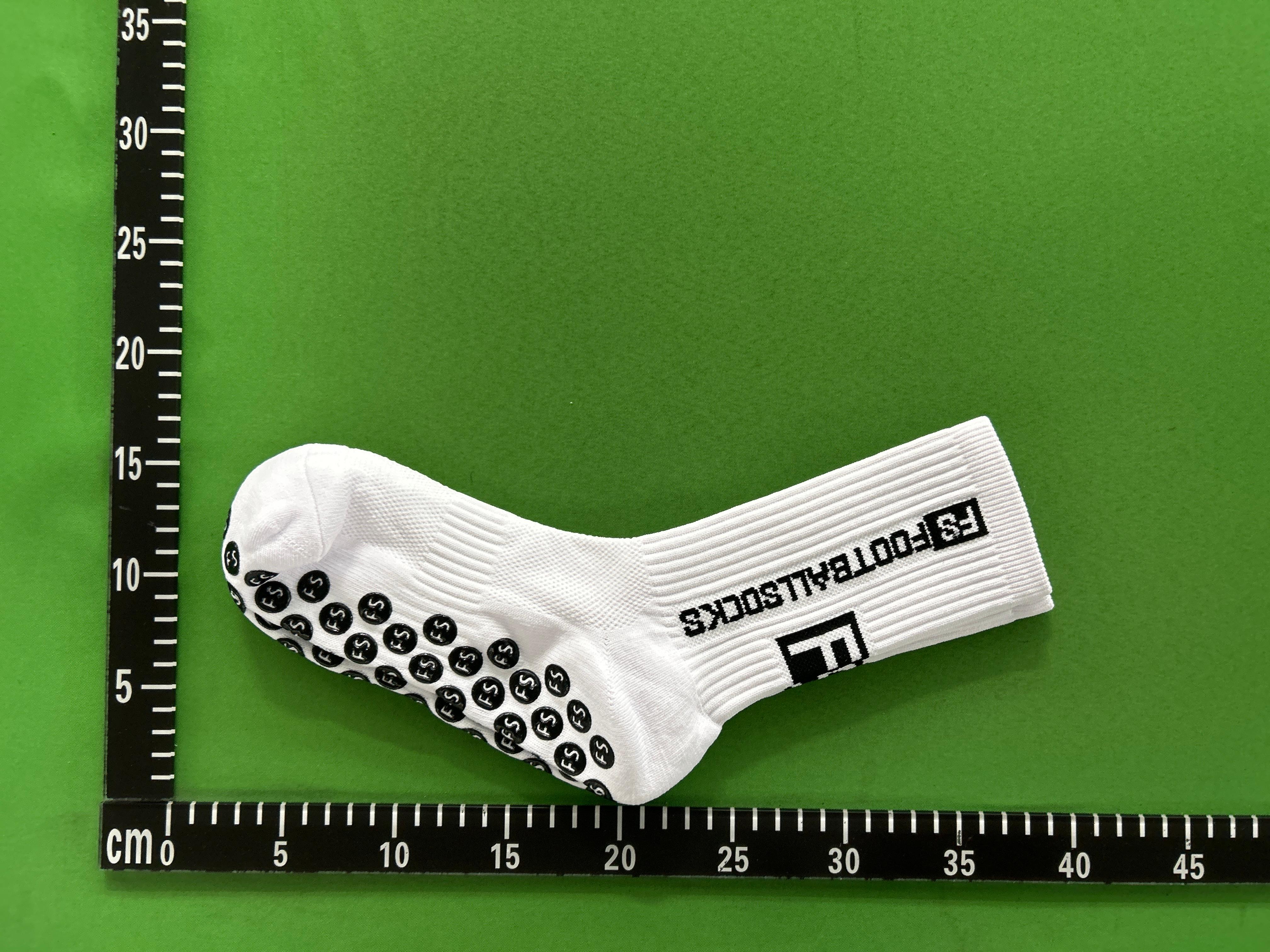 Foto QC 3 de FS Crew Socks Anti-slip Cushioned Pink Black