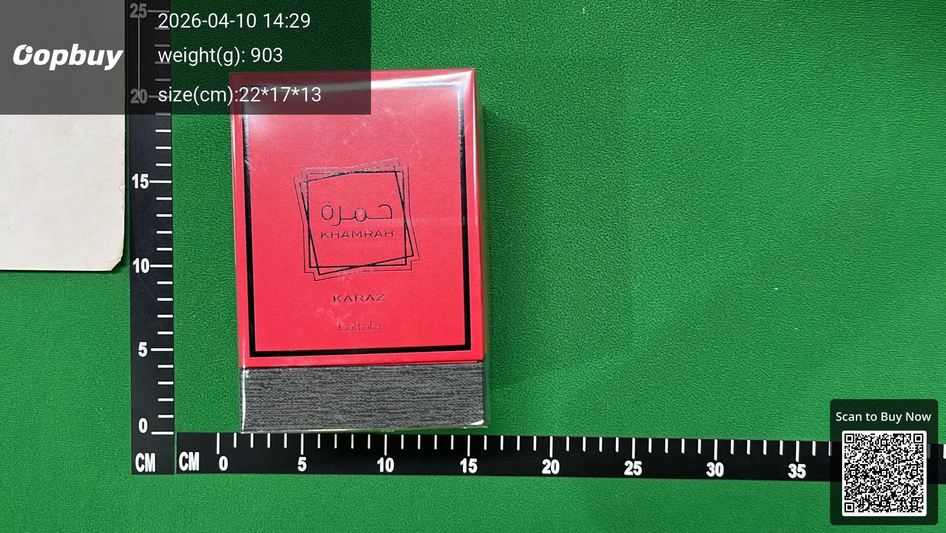 Foto QC 4 de Lattafa Khamrah Perfume Gift Set 100ml
