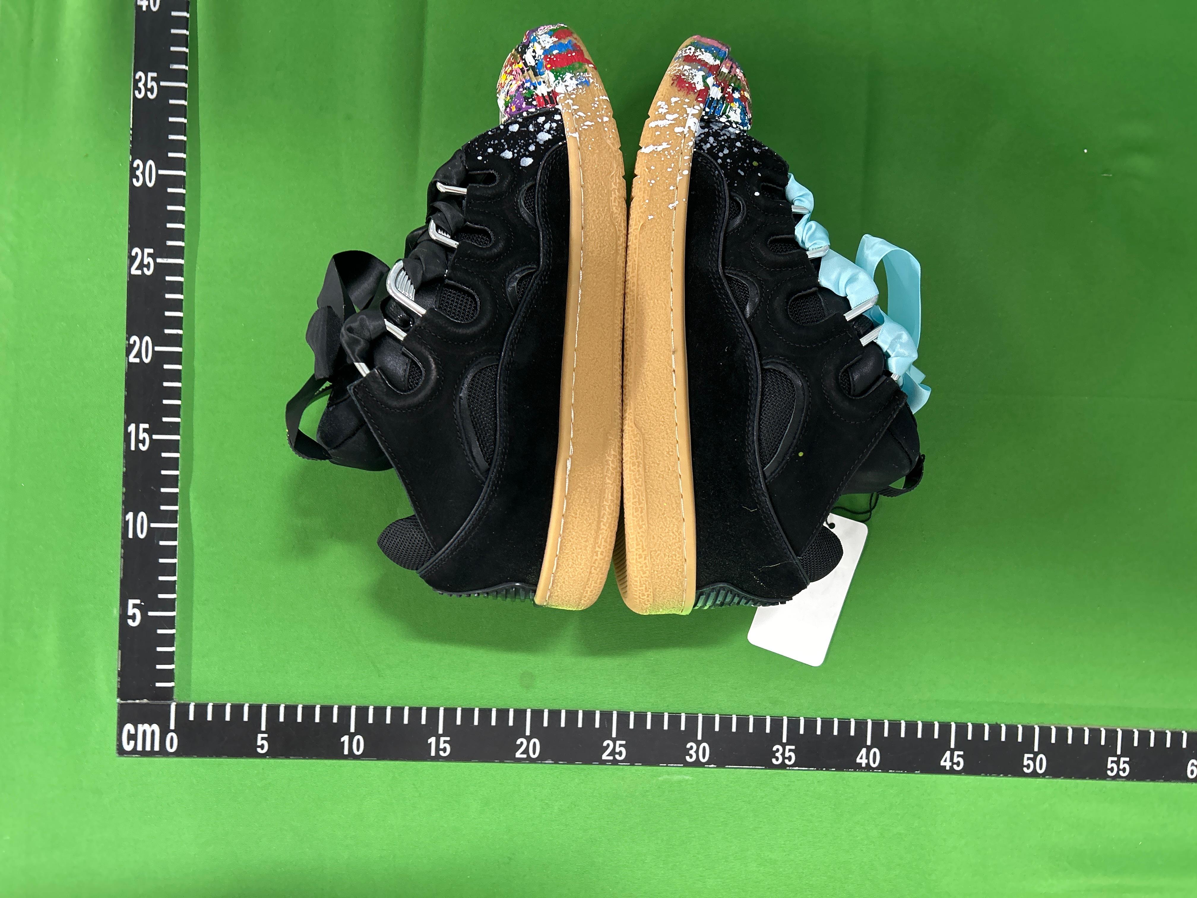 Foto QC 4 de Lanvin Curb Sneakers Leather Leopard Zebra Animal Print