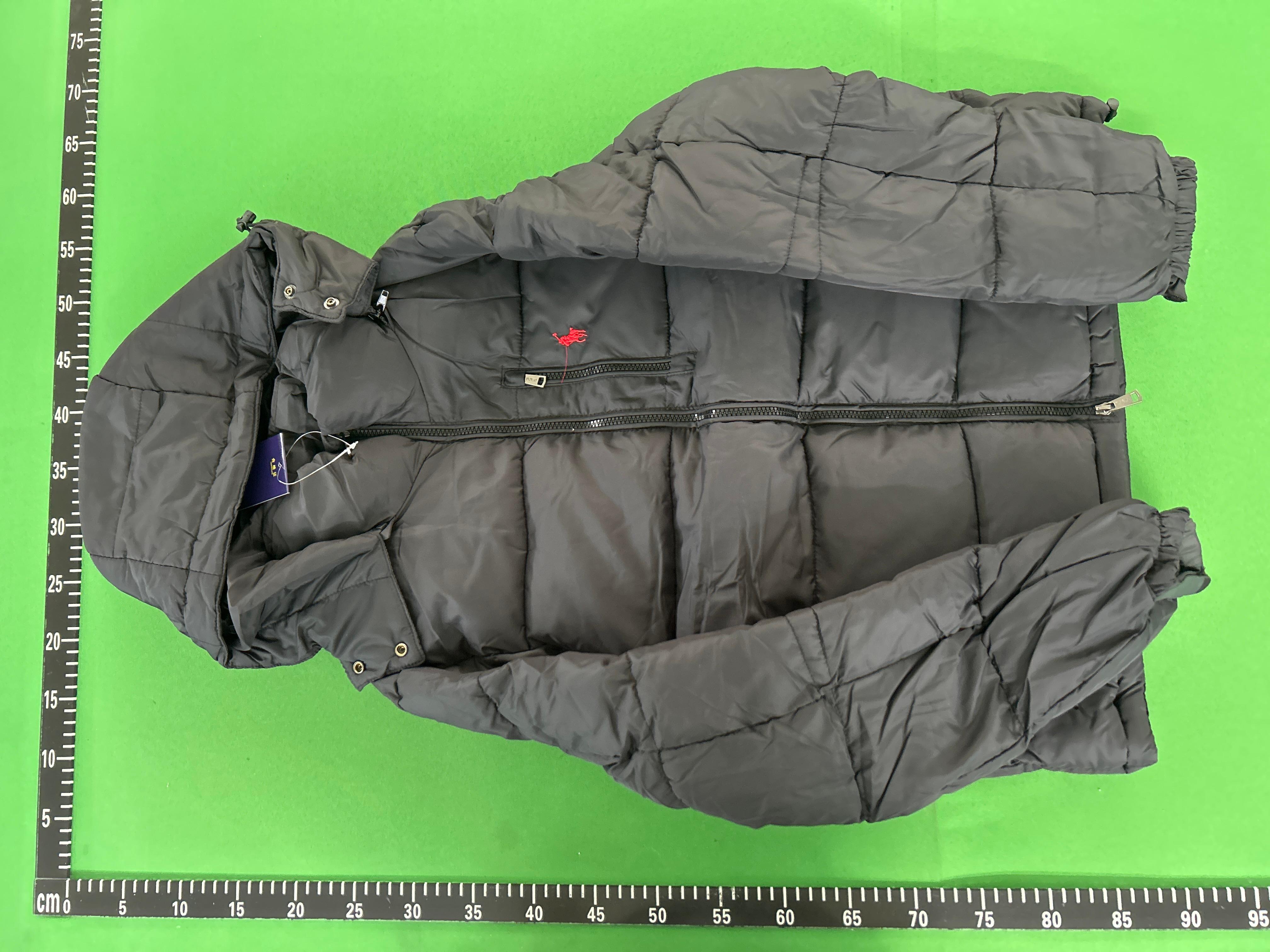 Foto QC 7 de Polo Ralph Lauren Down Puffer Jacket Detachable Hood Black