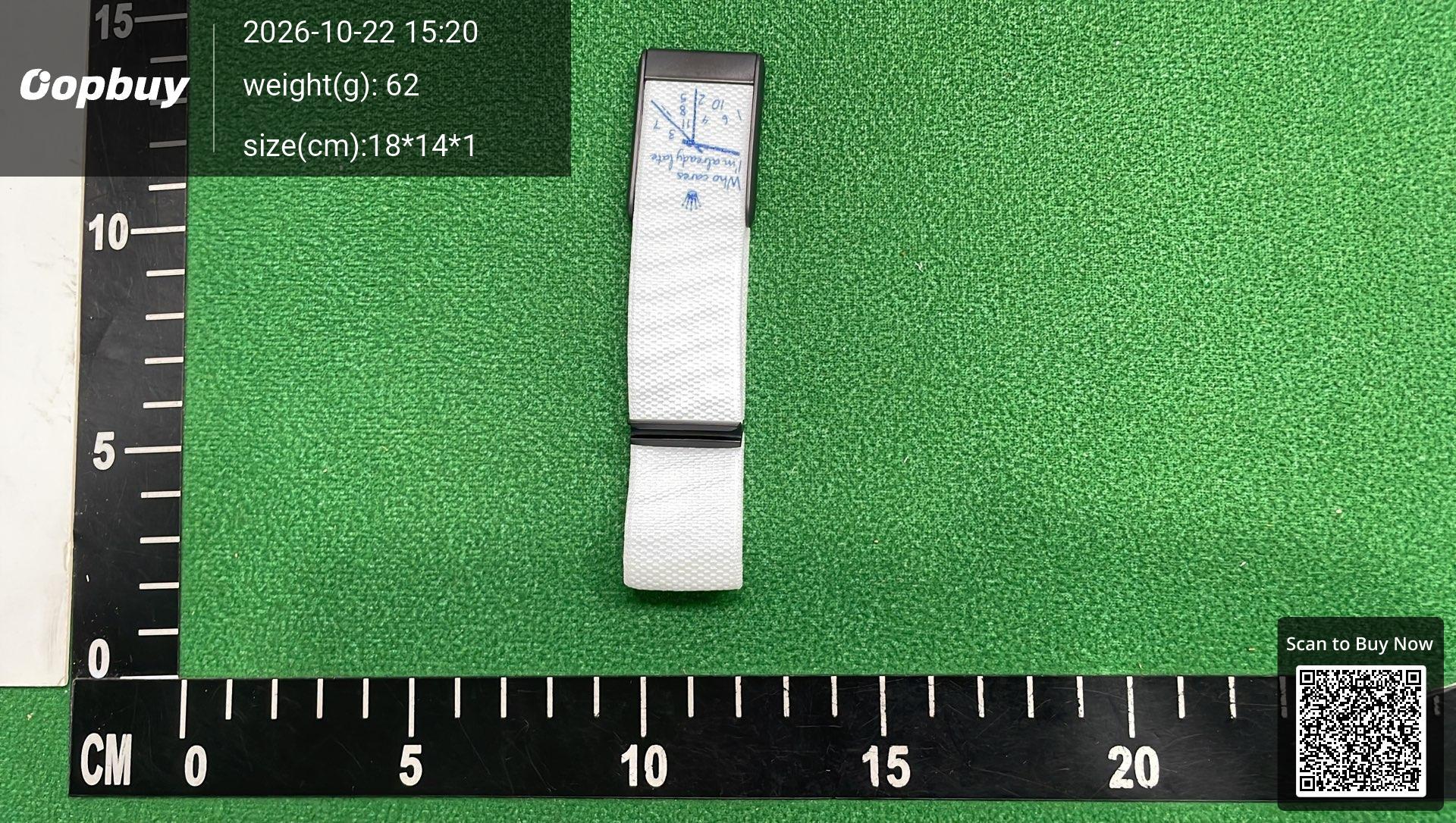 Foto QC 3 de Other Already Late Band for WHOOP 4.0/5.0 White