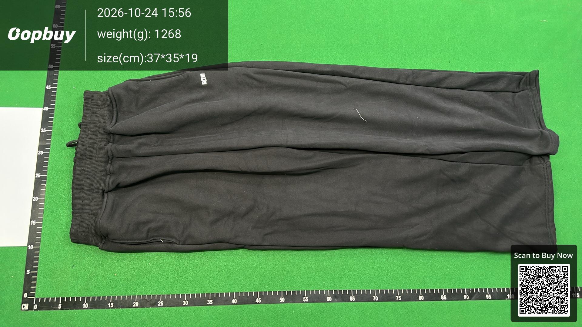 Foto QC 4 de 6PM Sweater Logo Embroidered Fleece-Lined Grey