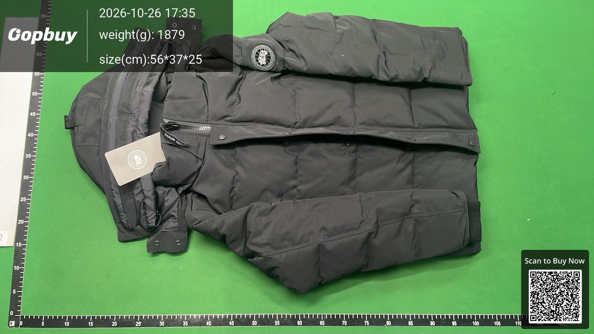 Foto QC 5 de Canada Goose Wyndham Parka Down Jacket Black