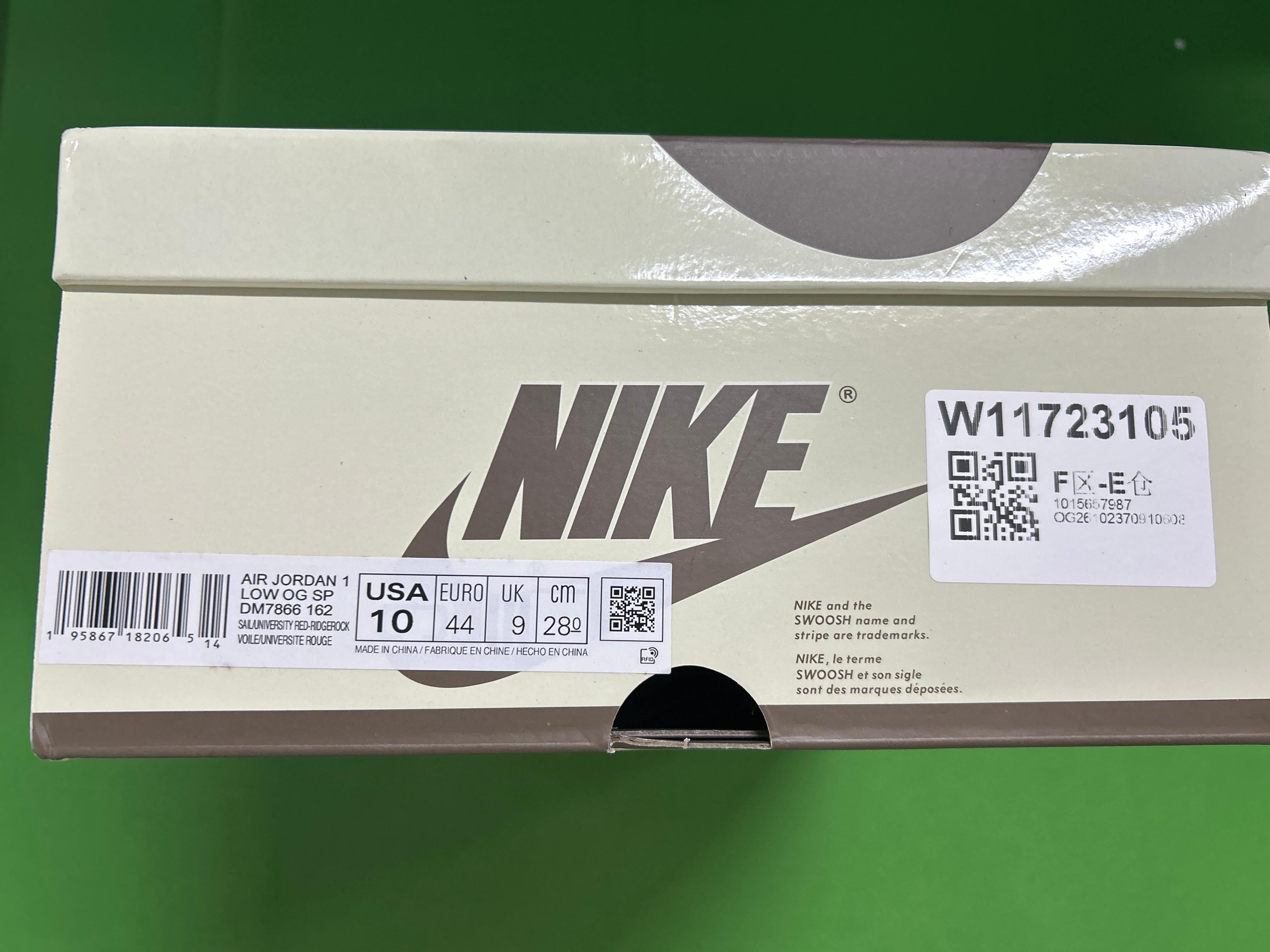 Foto QC 1 de Jordan 1 Retro Low OG SP Travis Scott Shy Pink IQ7604-100