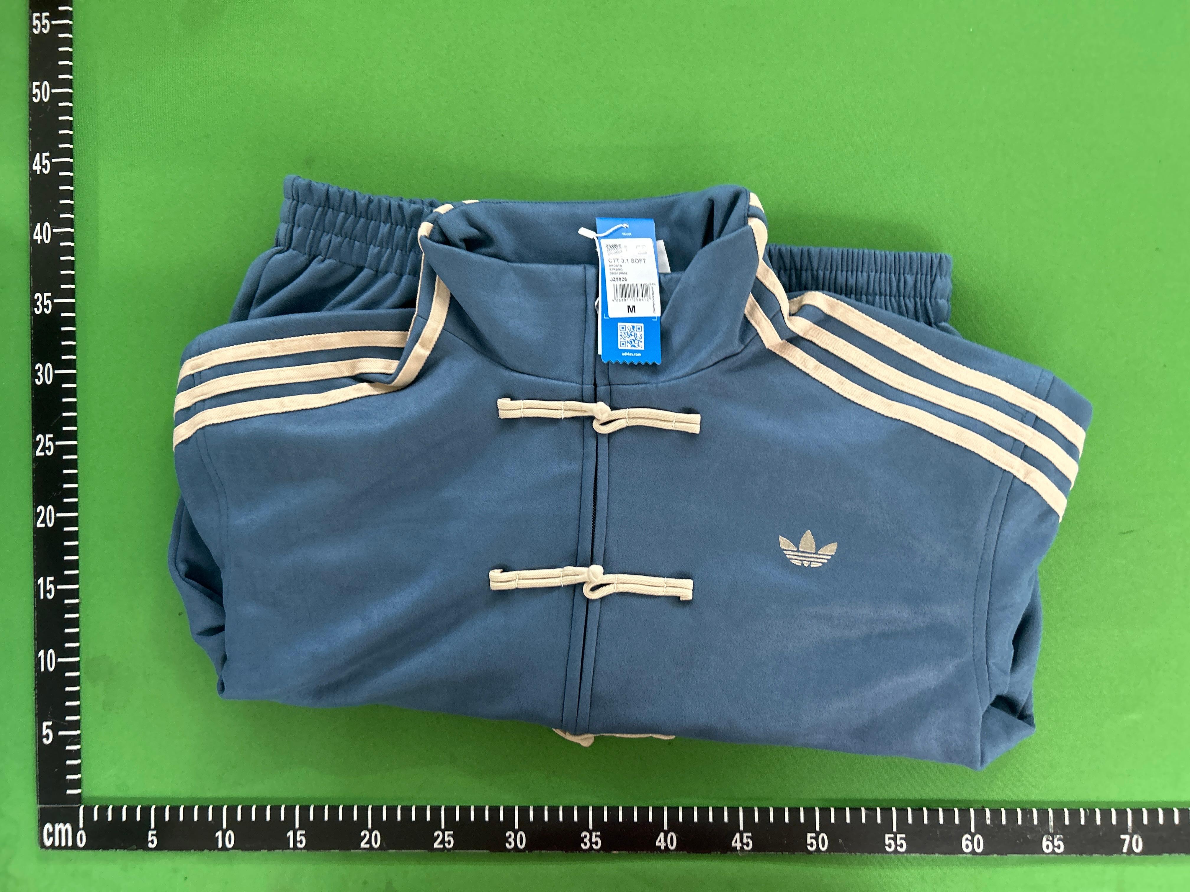 Foto QC 1 de adidas Faux Suede Tang Jacket Blue