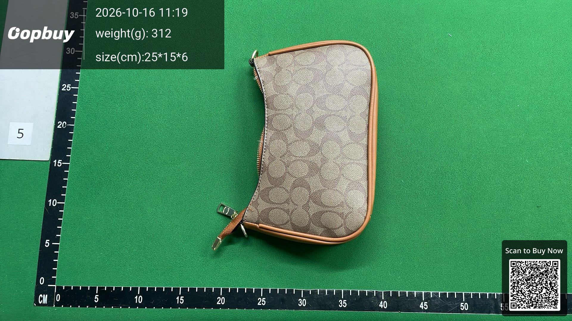 Foto QC 6 de Coach Tabby Shoulder Bag 26 Black Polished Pebble Leather