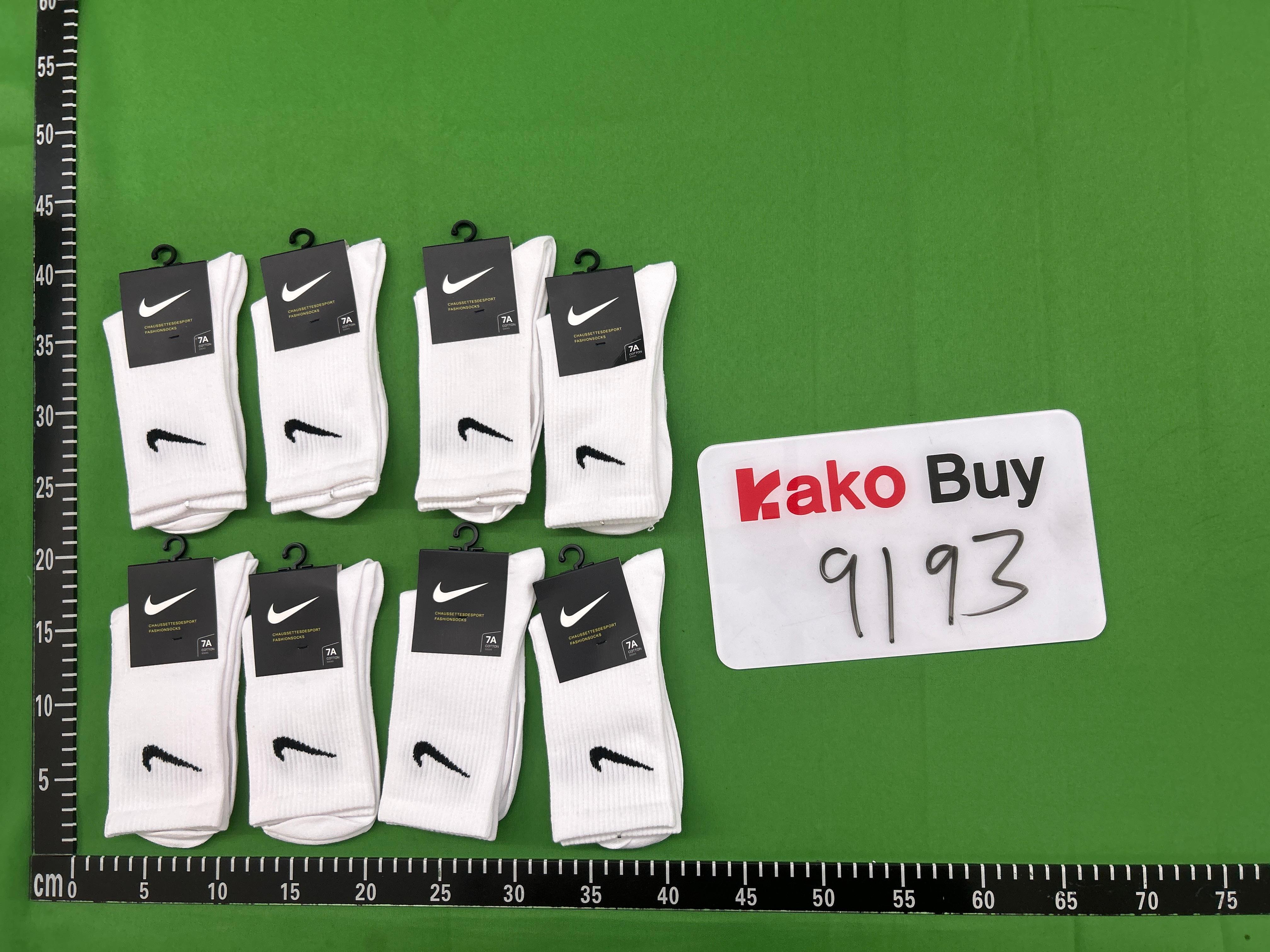 Foto QC 7 de Other Crew Socks Hook Graphic Black White