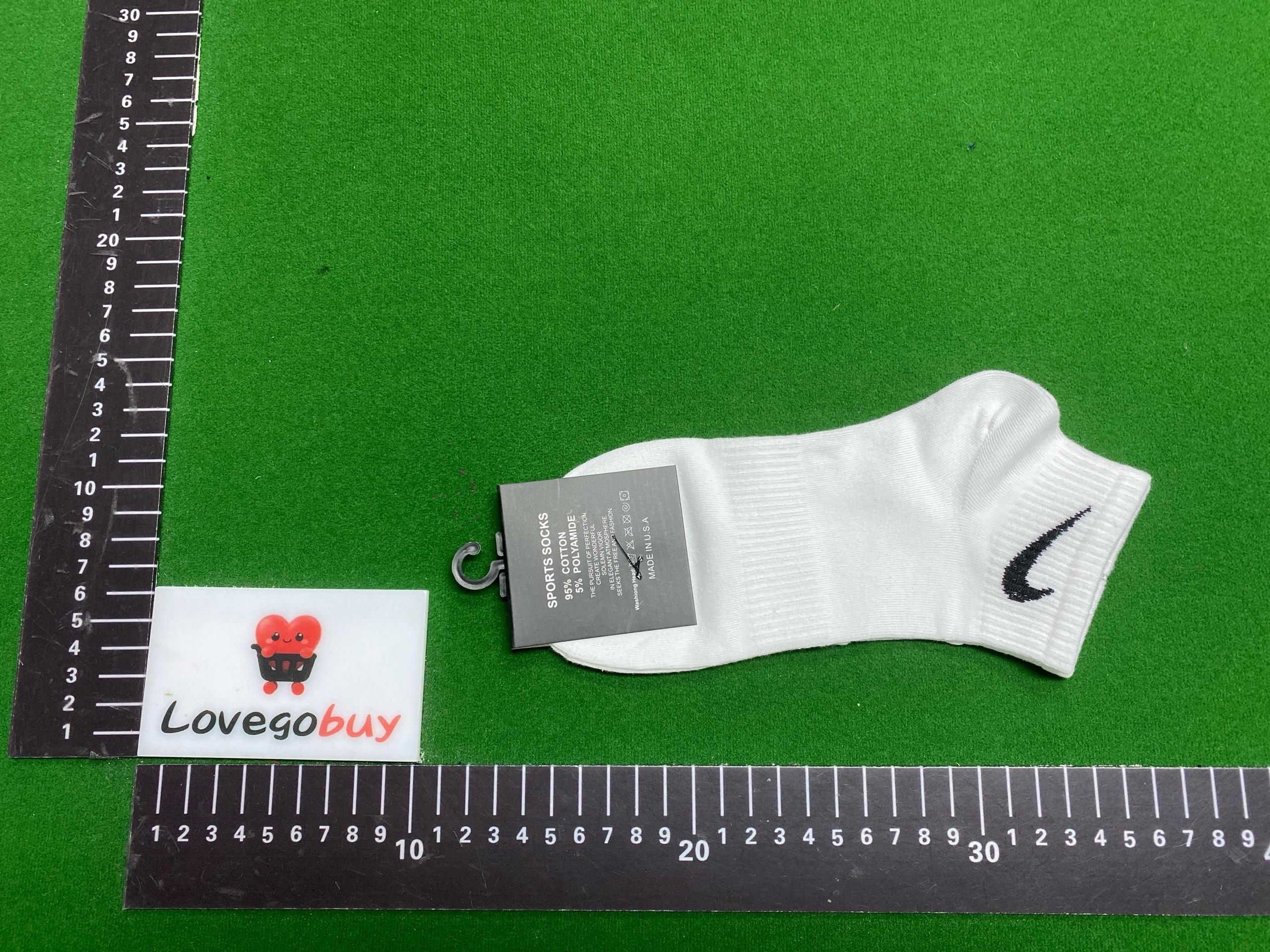 Foto QC 1 de Other Crew Socks Hook Graphic Black White
