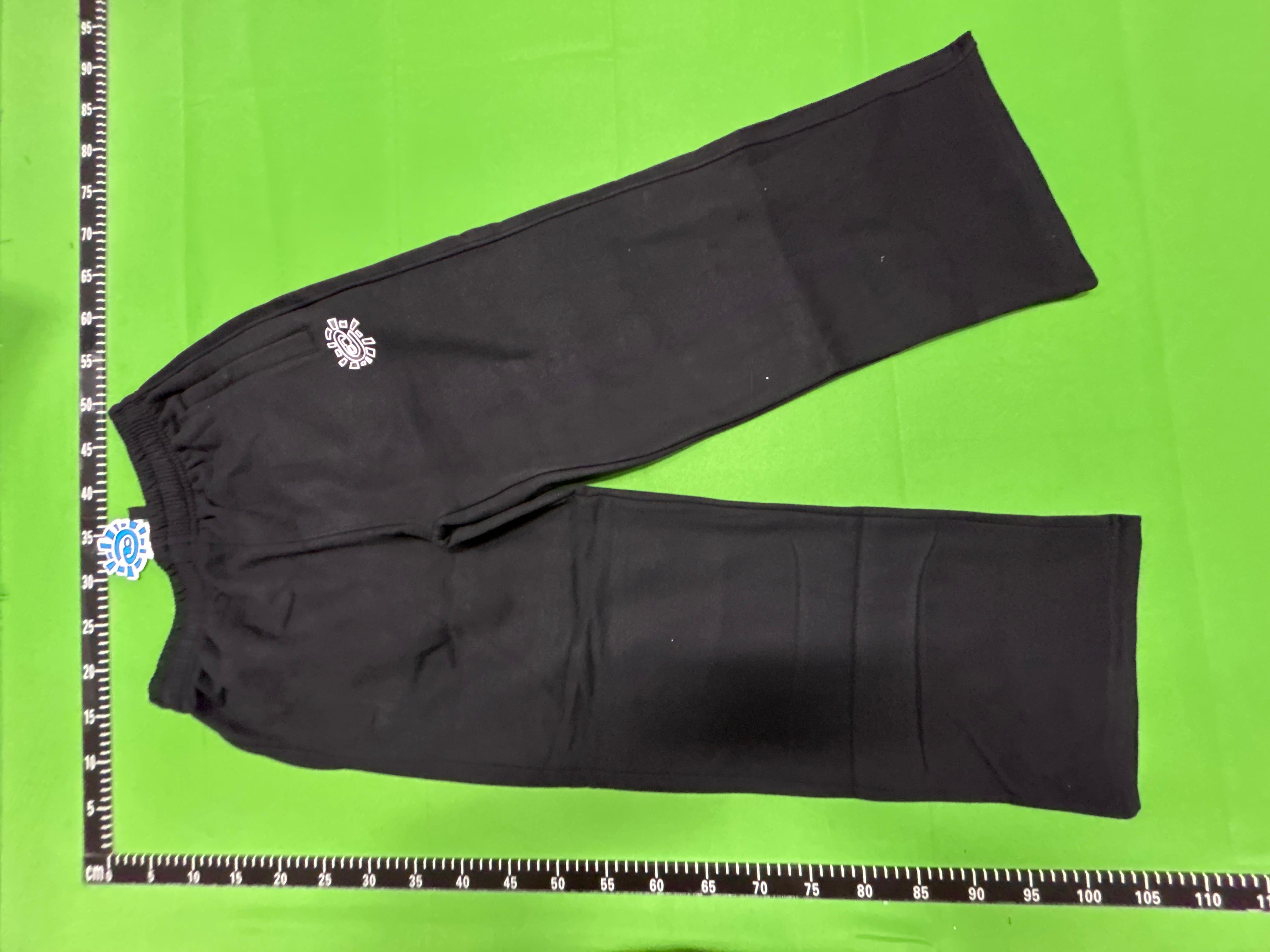 Foto QC 3 de ERL Sweatpants Sun Logo Wide Leg Black