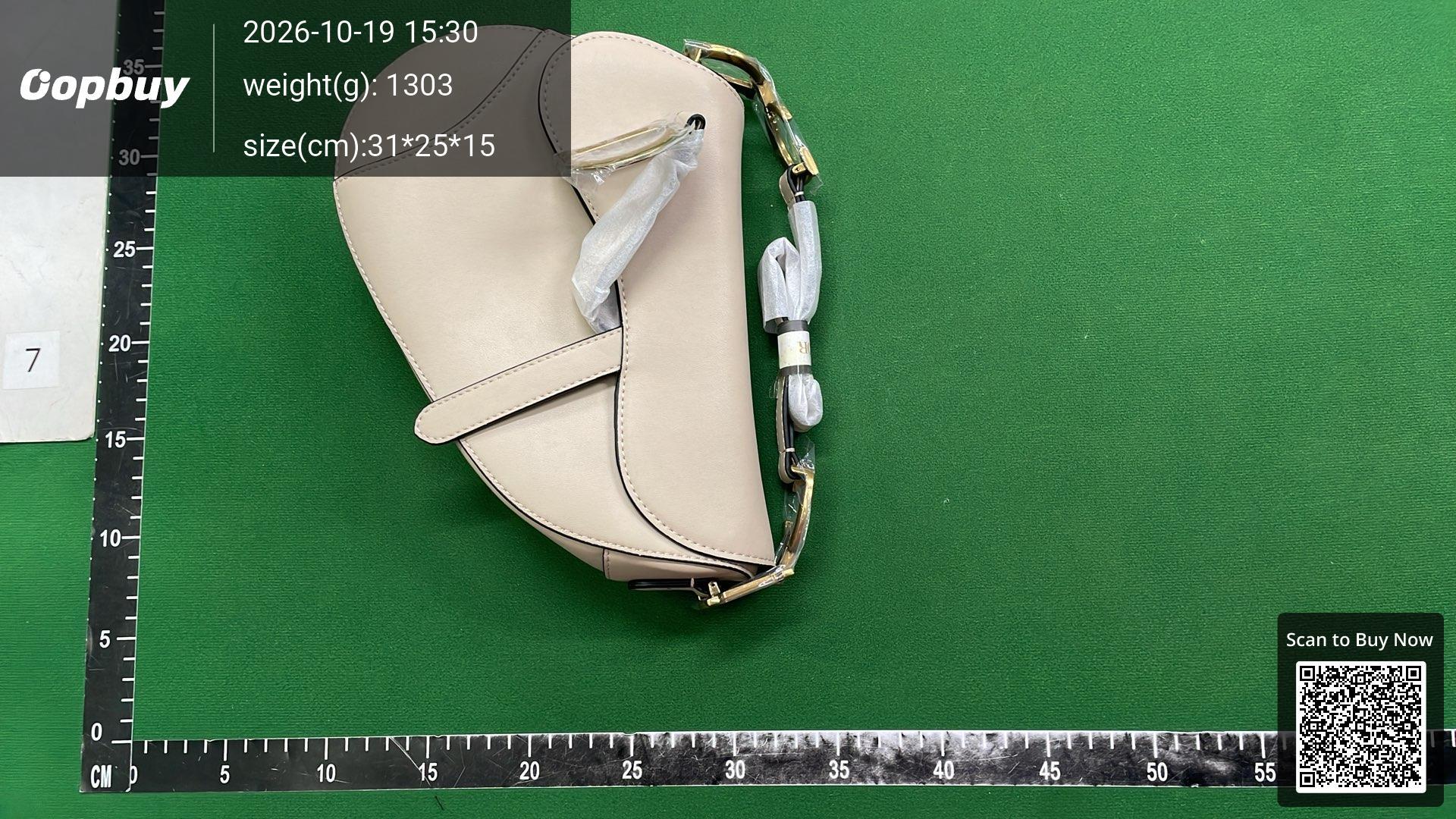 Foto QC 3 de Dior Saddle Oblique Canvas