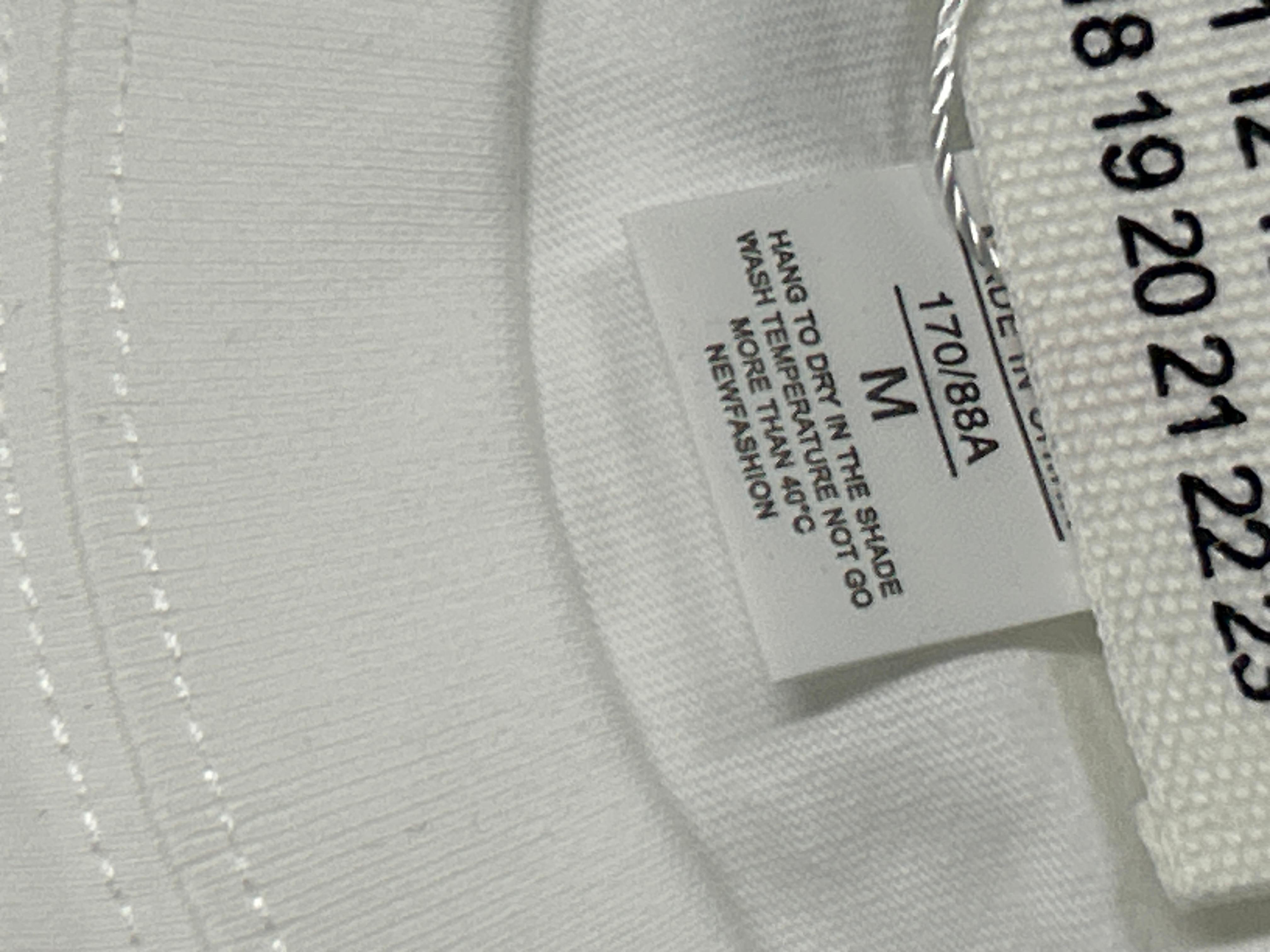 Foto QC 5 de Maison Margiela Tape Numeric Logo T-shirt White
