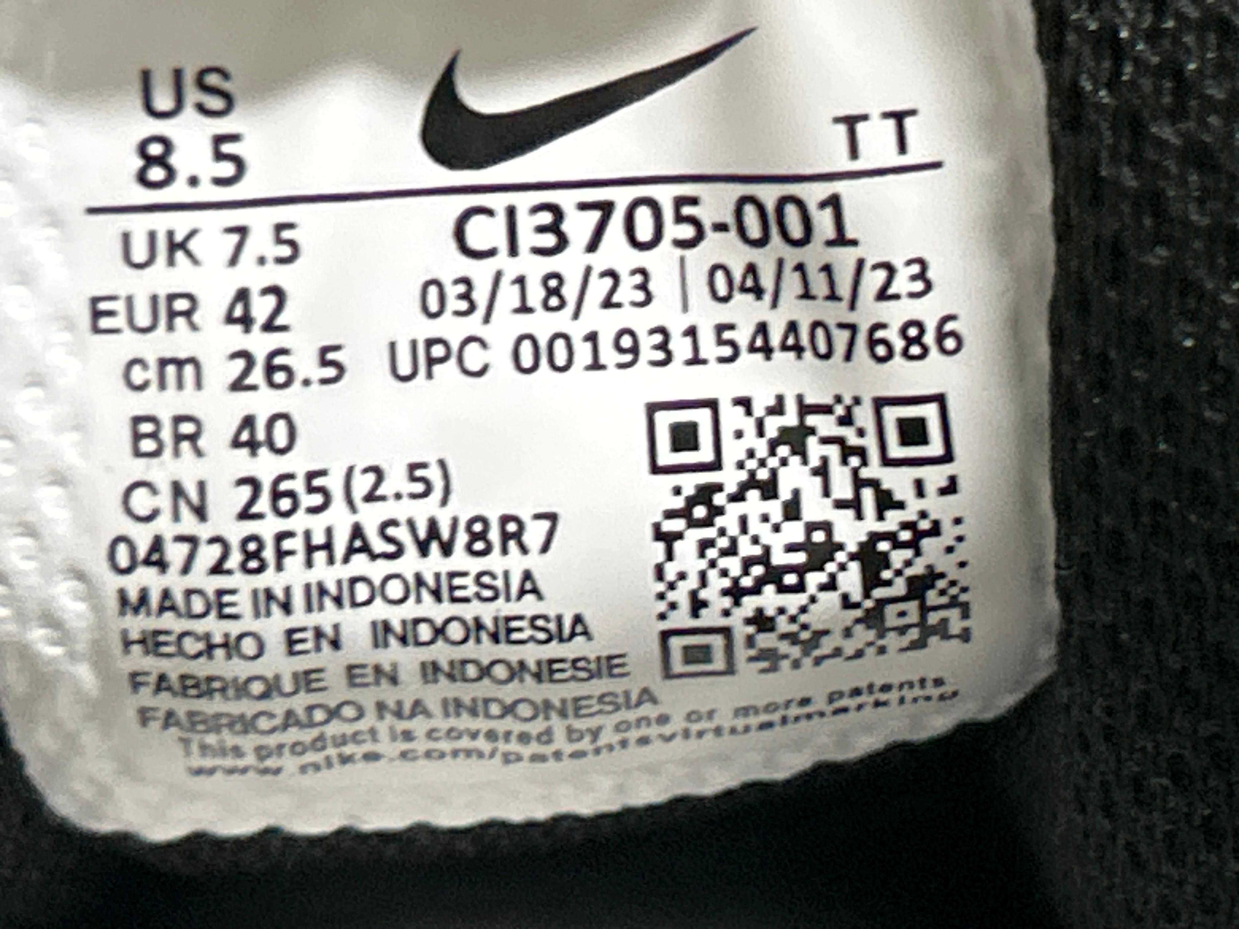 Foto QC 8 de Nike Air Max 95 OG Levi's Black HM4743-001
