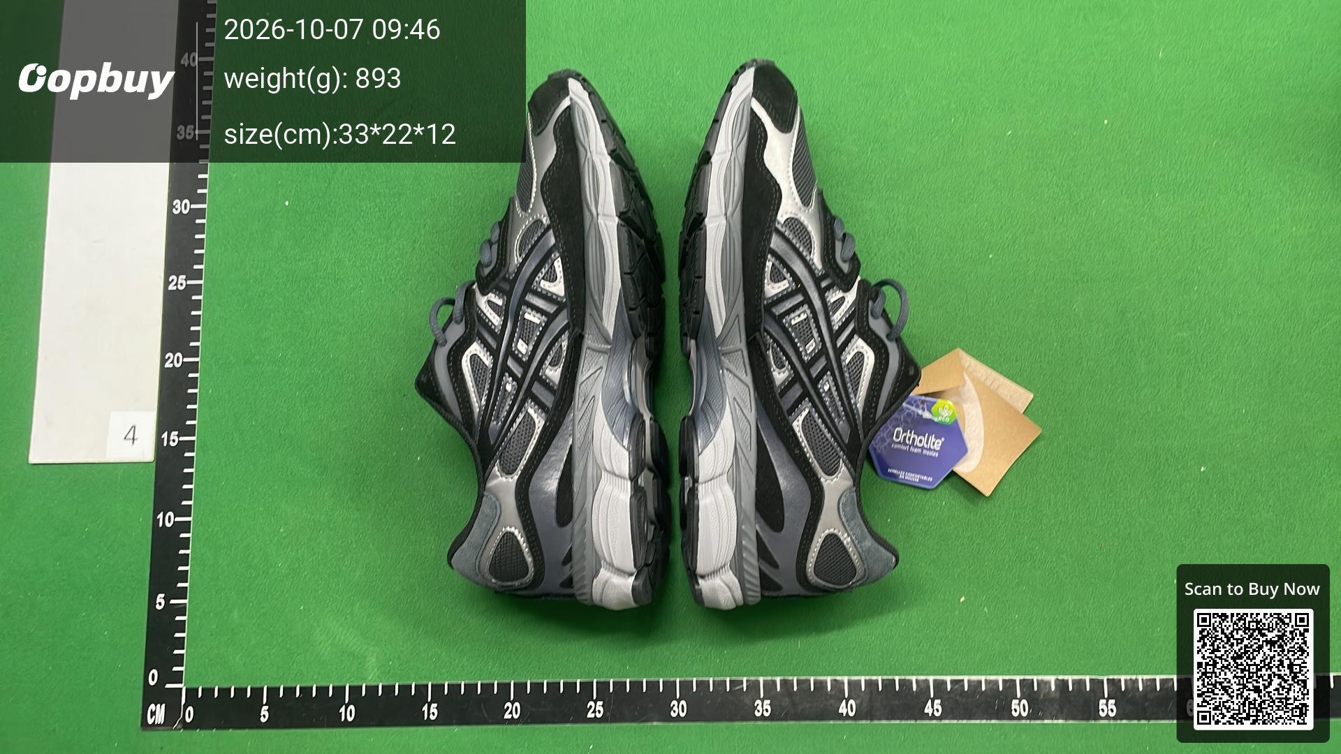 Foto QC 4 de ASICS GEL-NYC Low Mid Grey Sheet Rock 1203A280-020