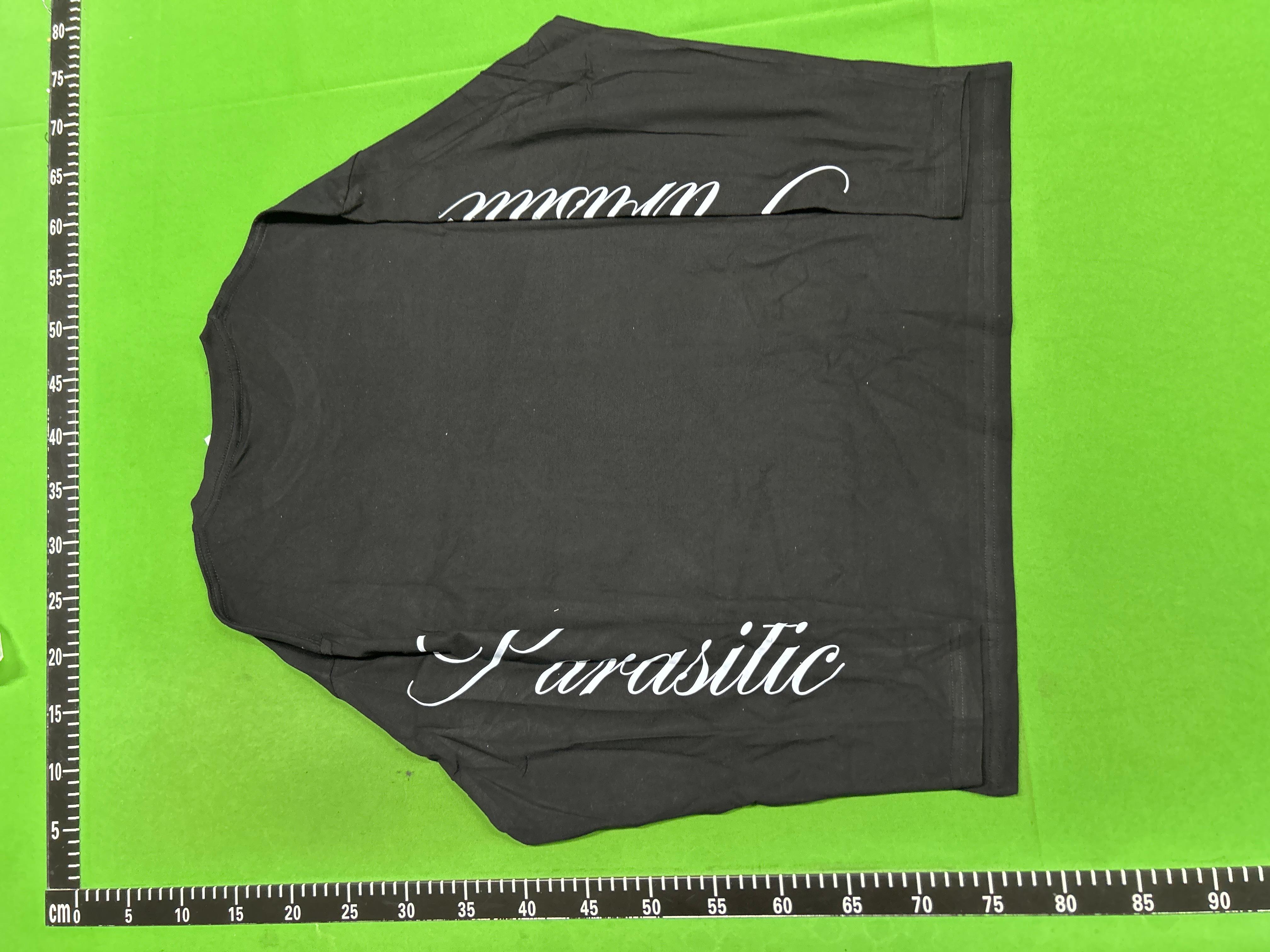 Foto QC 8 de Chrome Hearts T-shirt Script Logo Long Sleeve Black